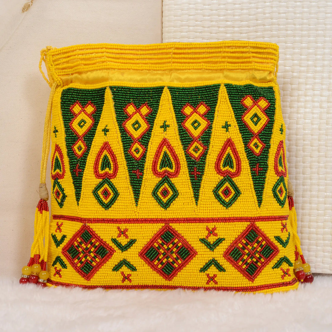 Patola Beaded Batva