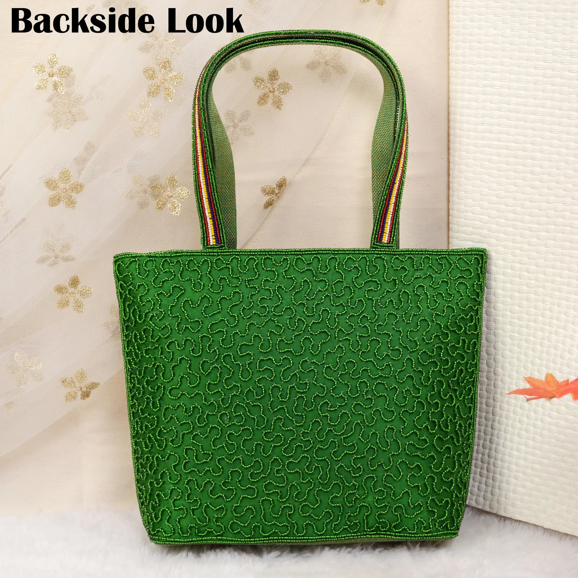 Patola Beaded Handbag
