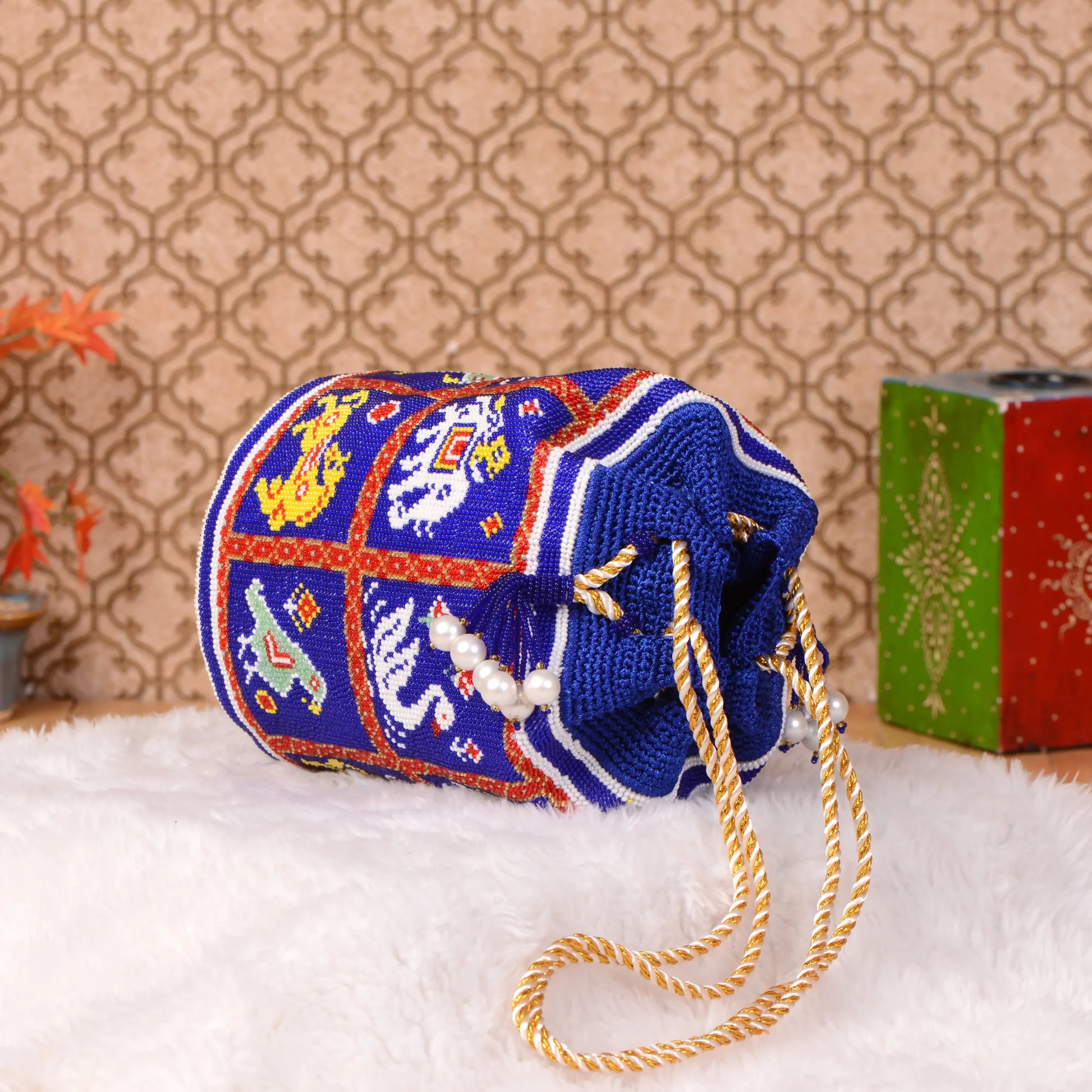 Patola Beaded Batva