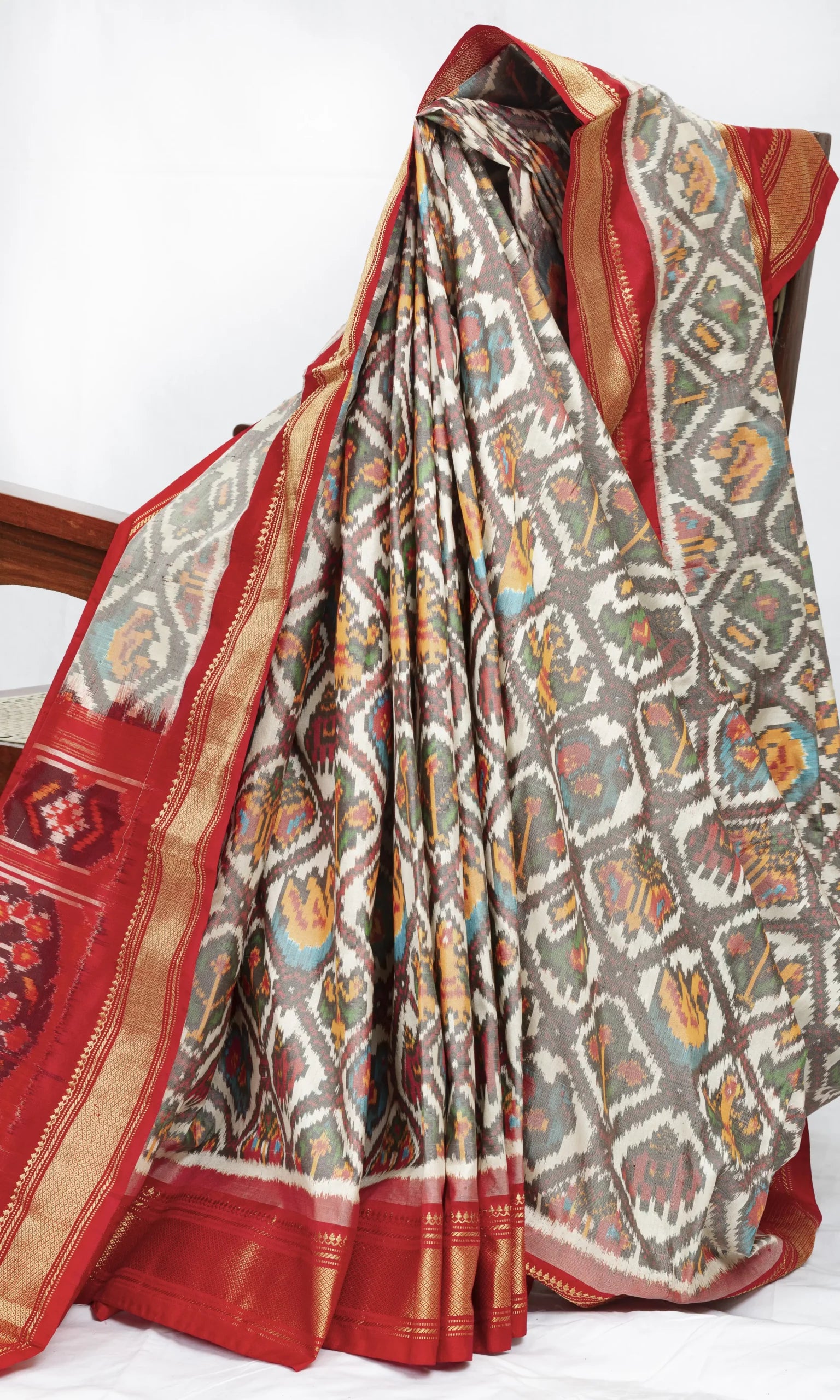 Pochampally Ikat Patola Saree