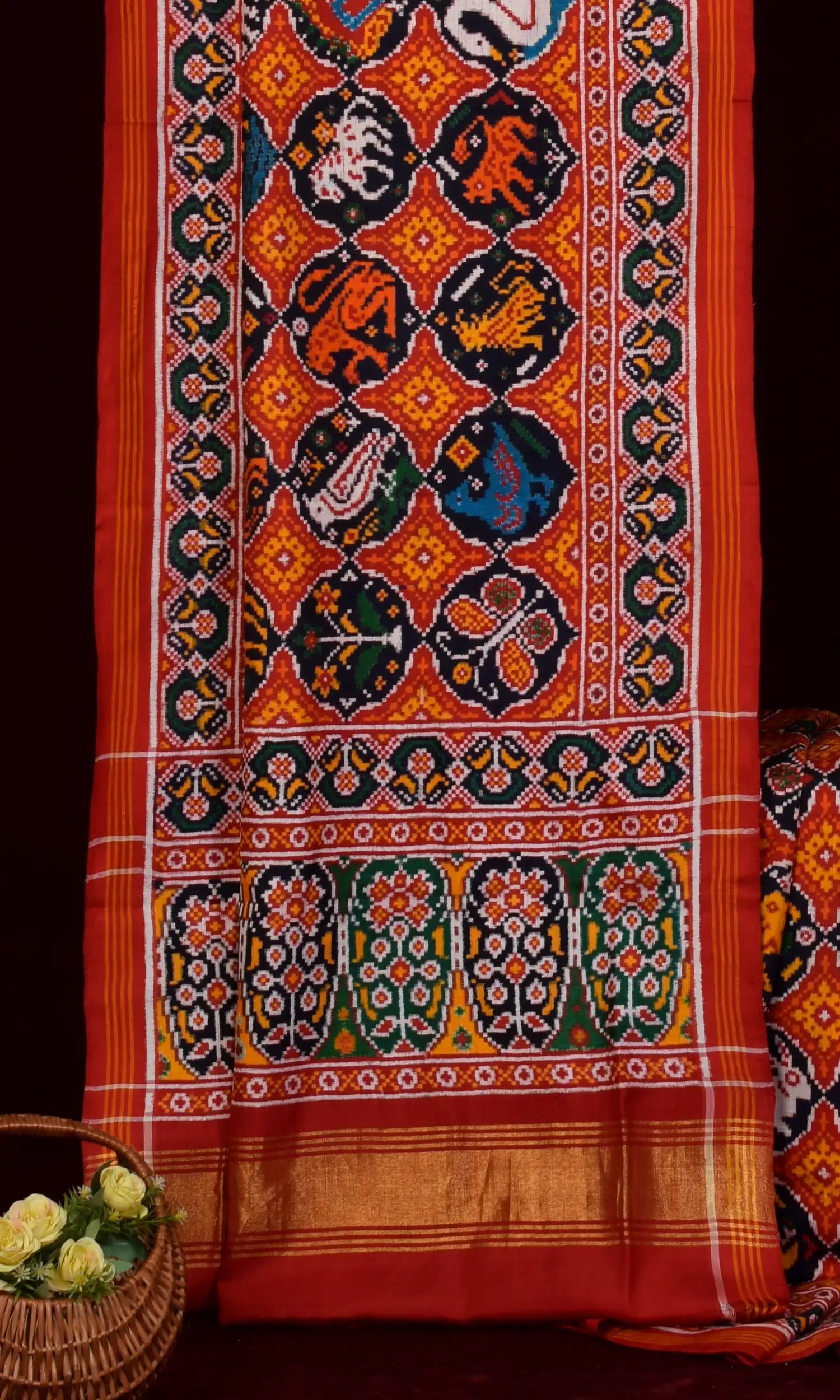 Double Ikat Patola Saree