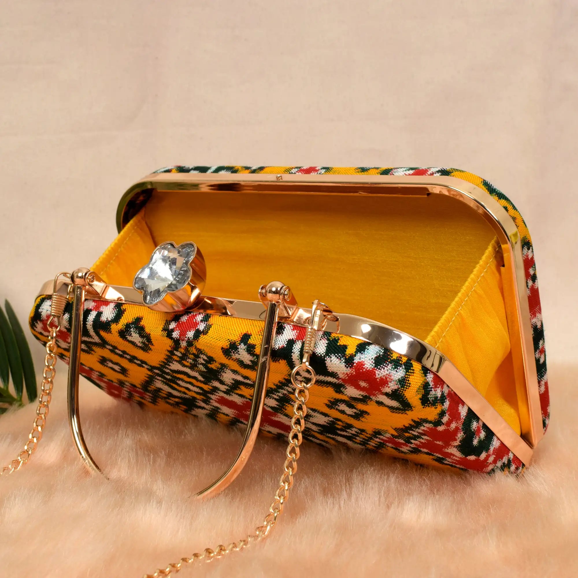 Double Ikat Patola Clutch