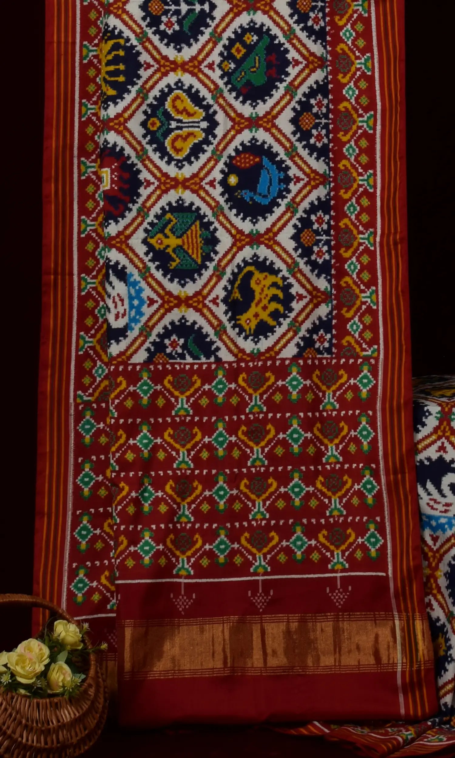 Double Ikat Patola Saree
