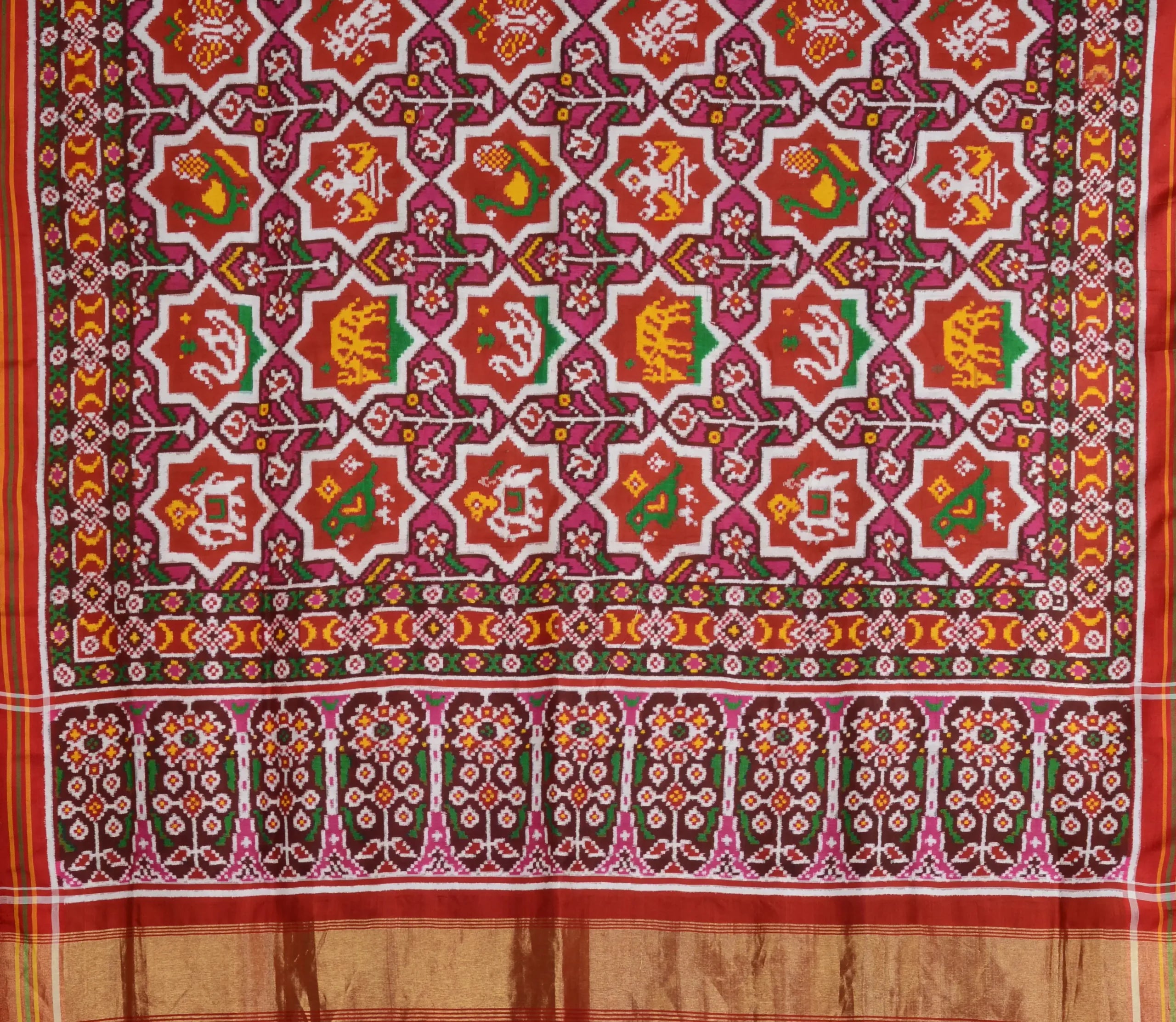 Double Ikat Patola Saree