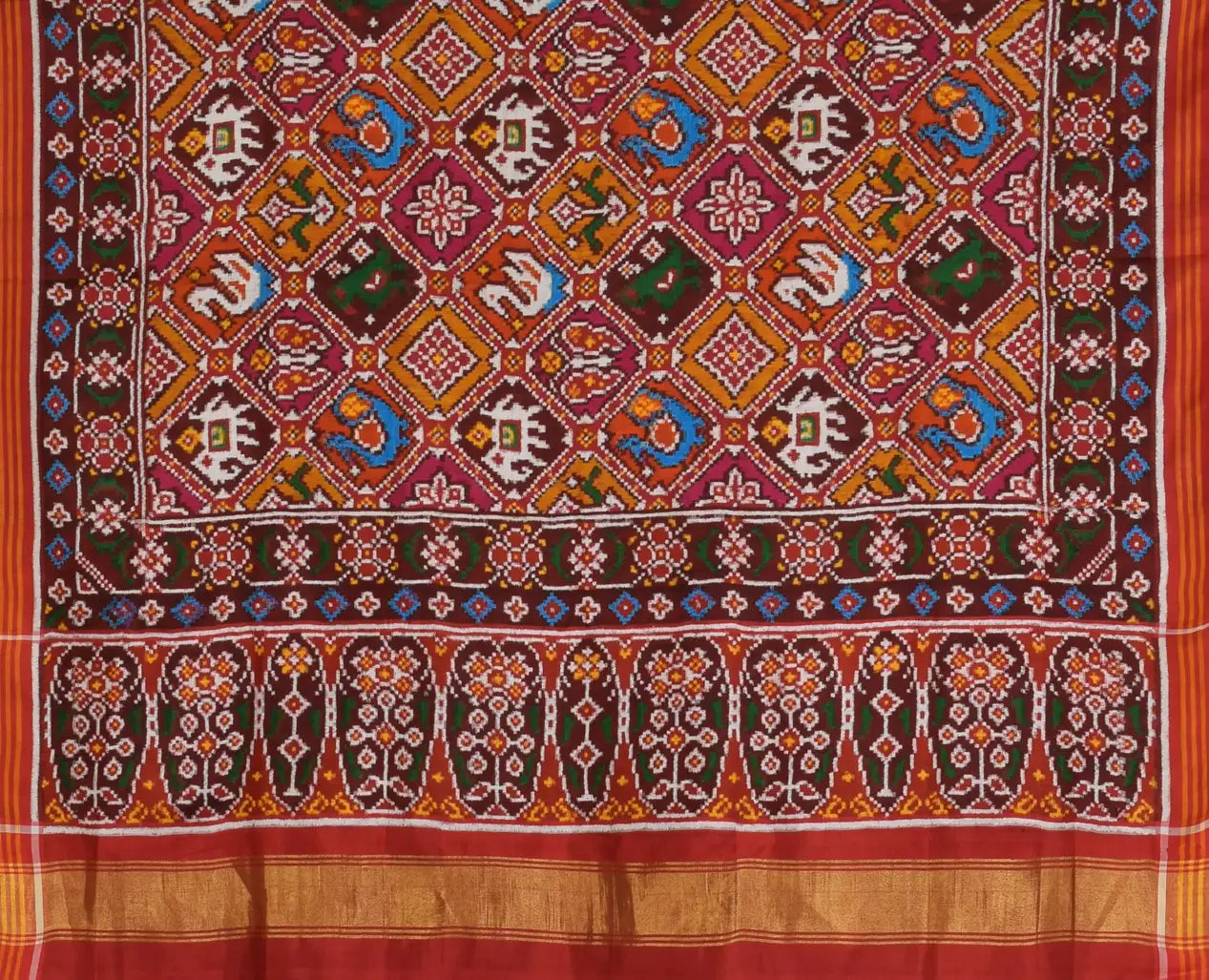 Double Ikat Patola Saree