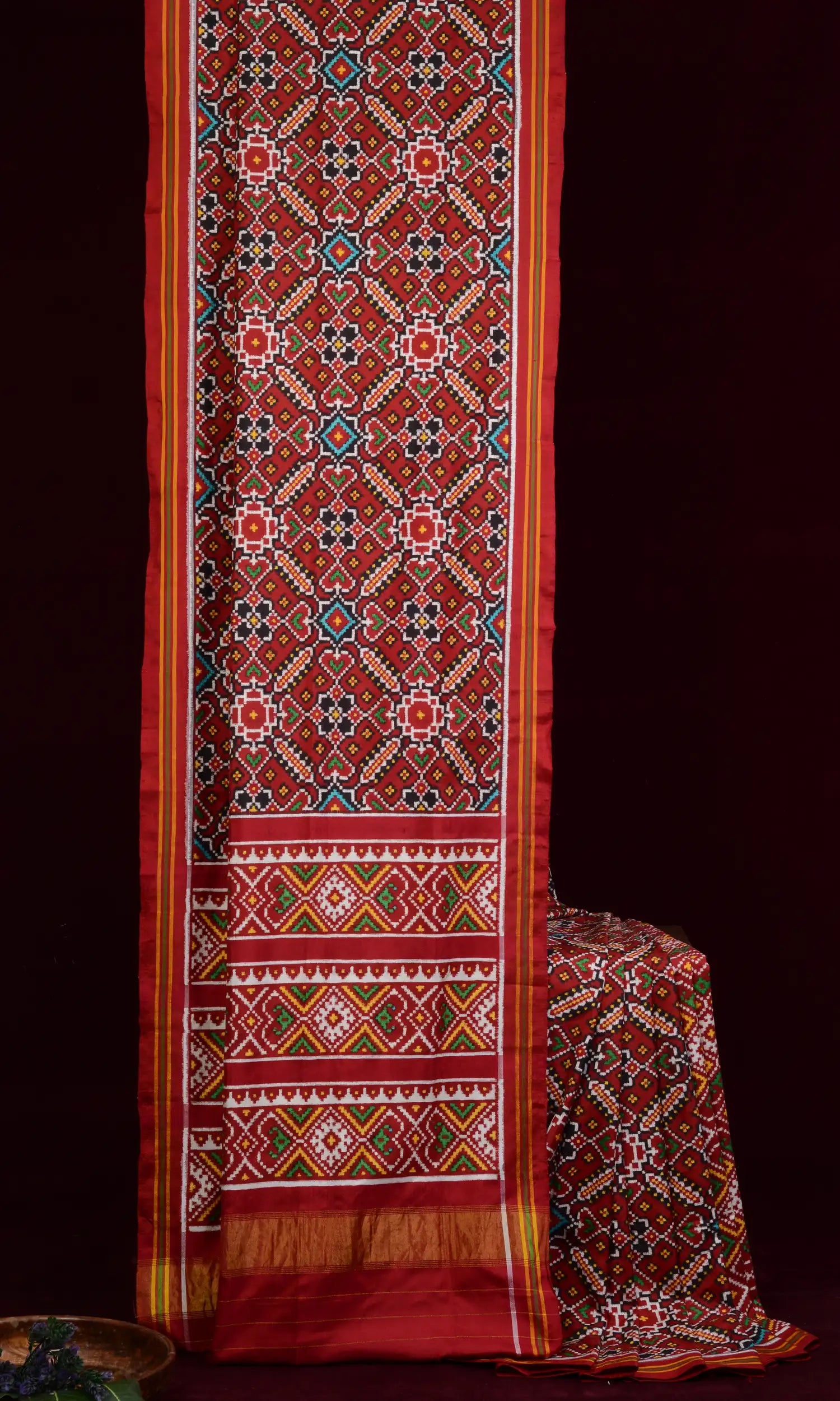 Double Ikat Patola Saree