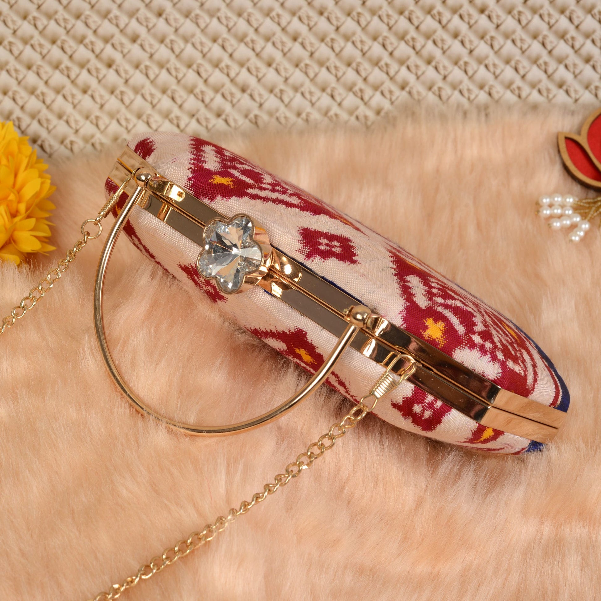 Double Ikat Patola Clutch