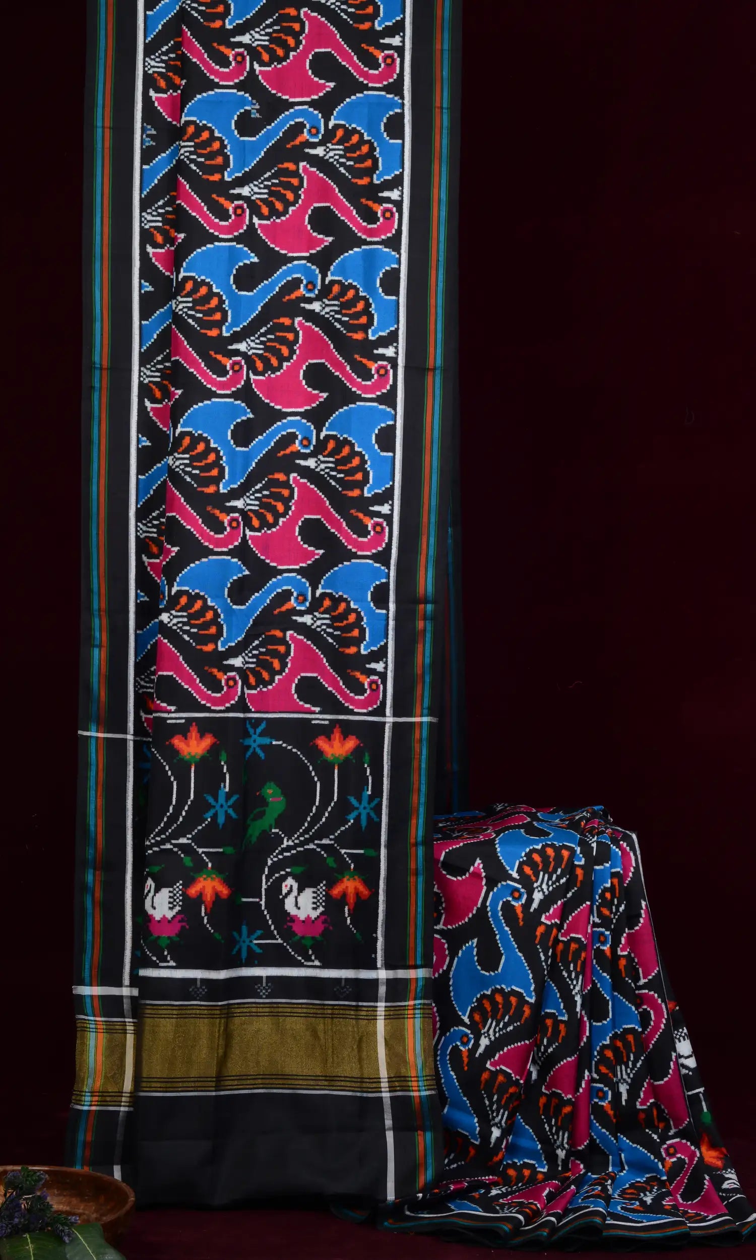 Double Ikat Patola Saree