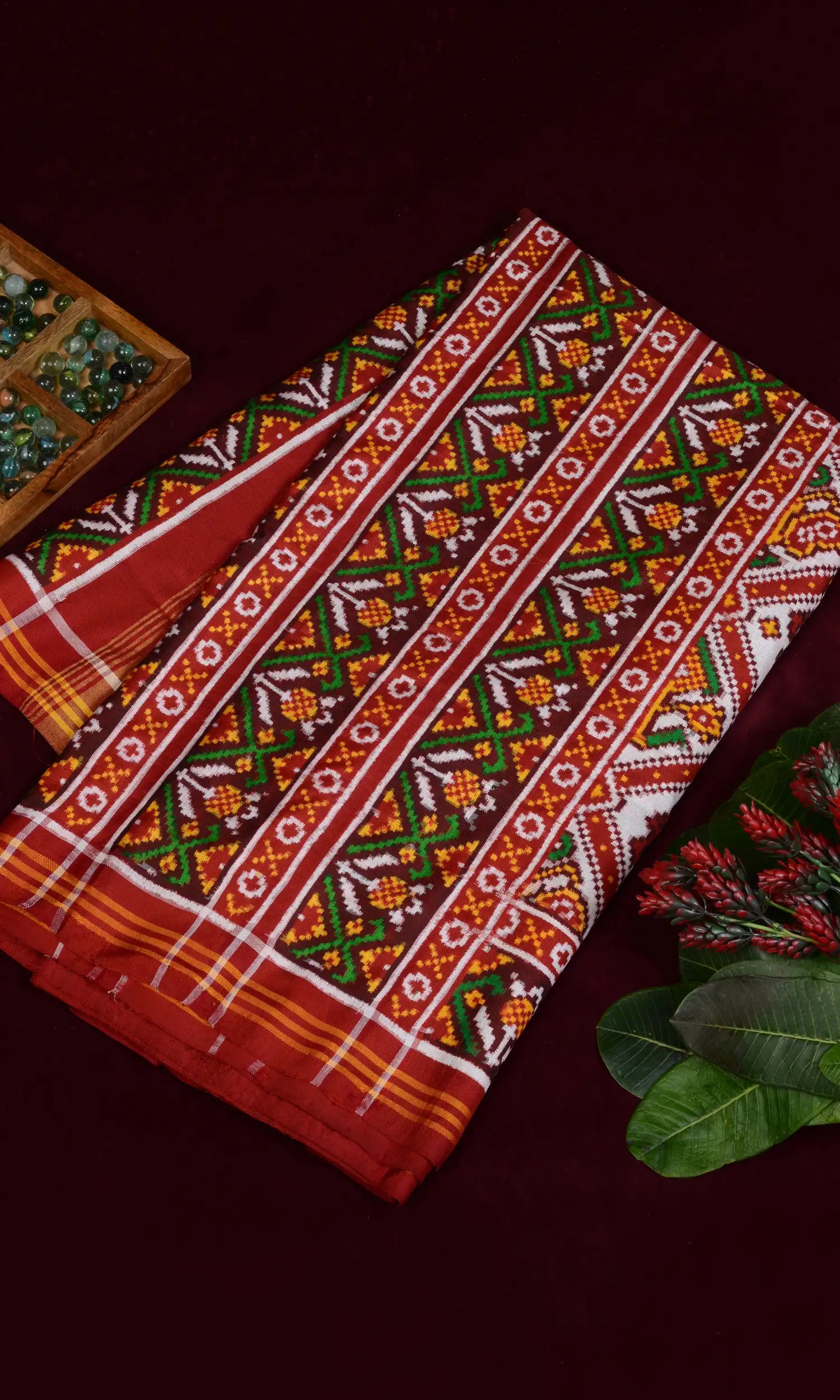 Double Ikat Patola Saree