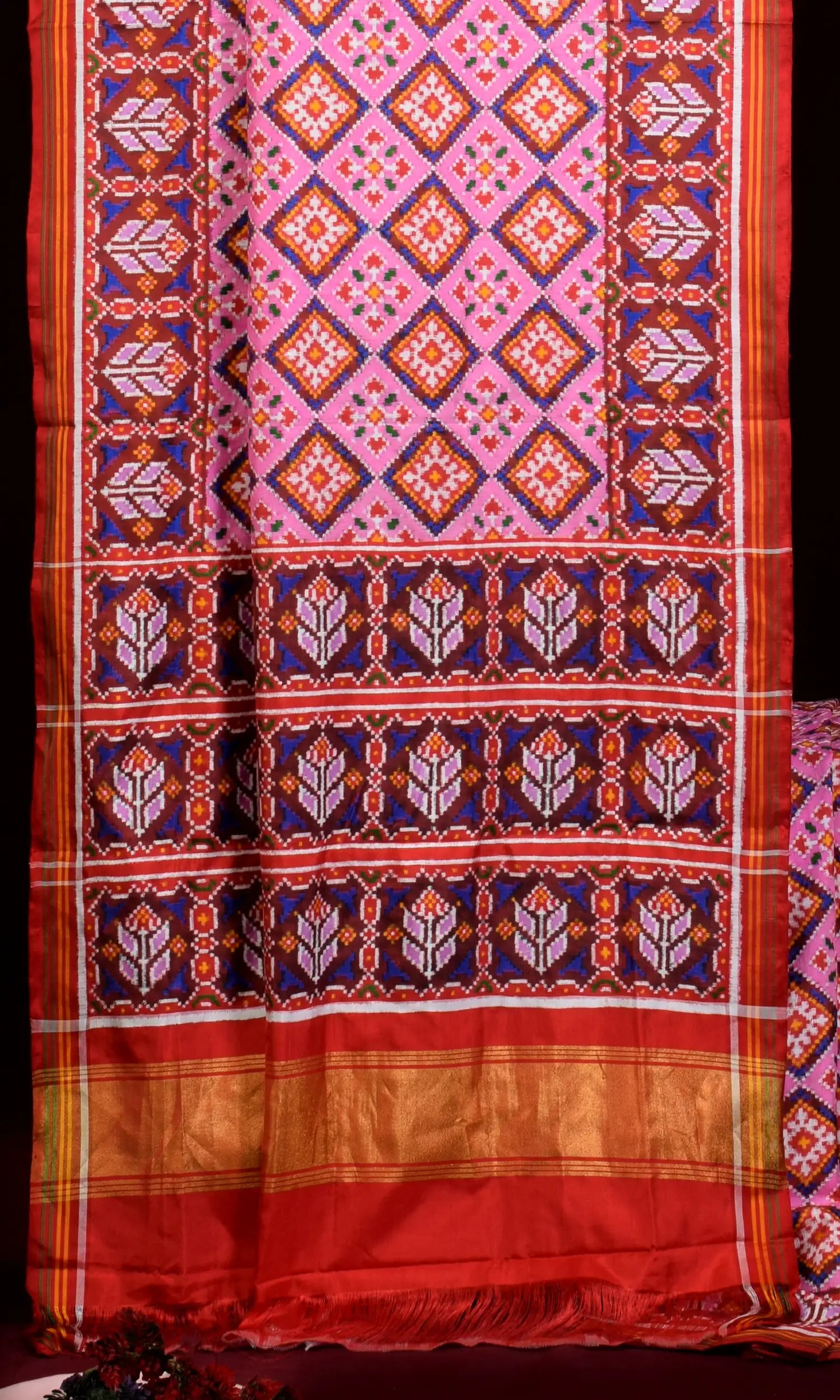 Double Ikat Patola Saree