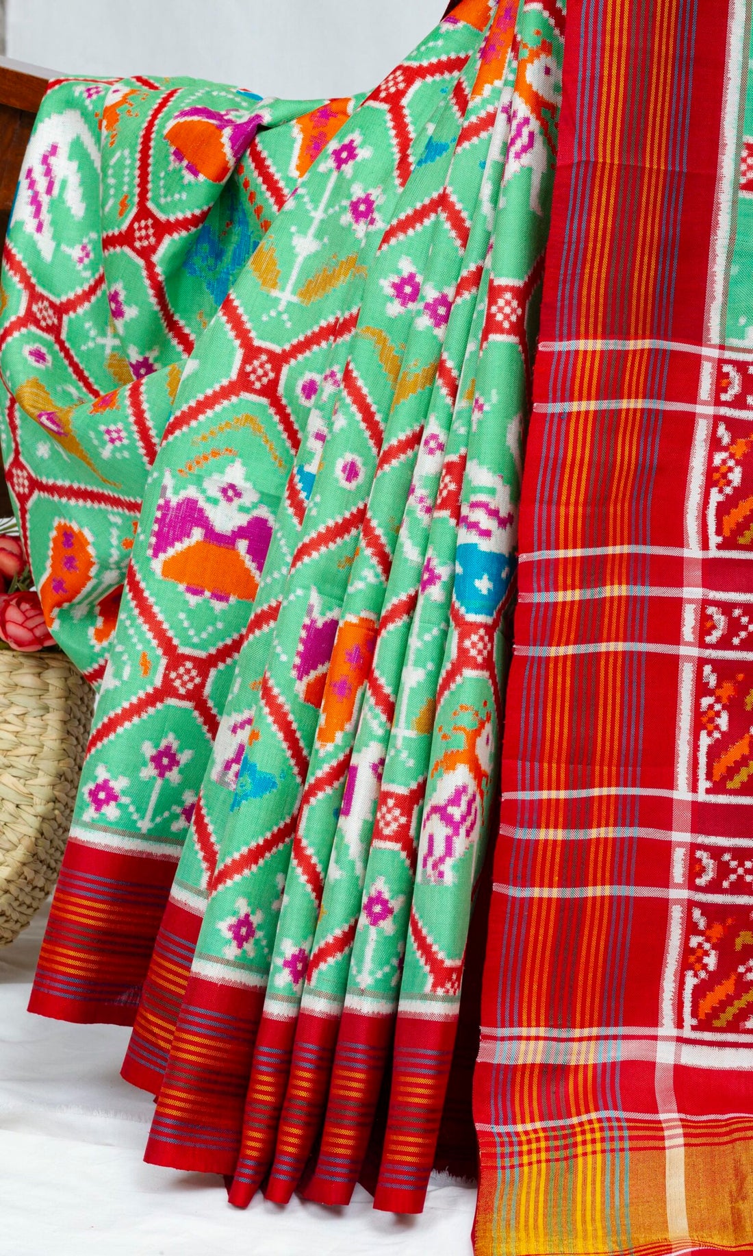Double Ikat Patola Saree