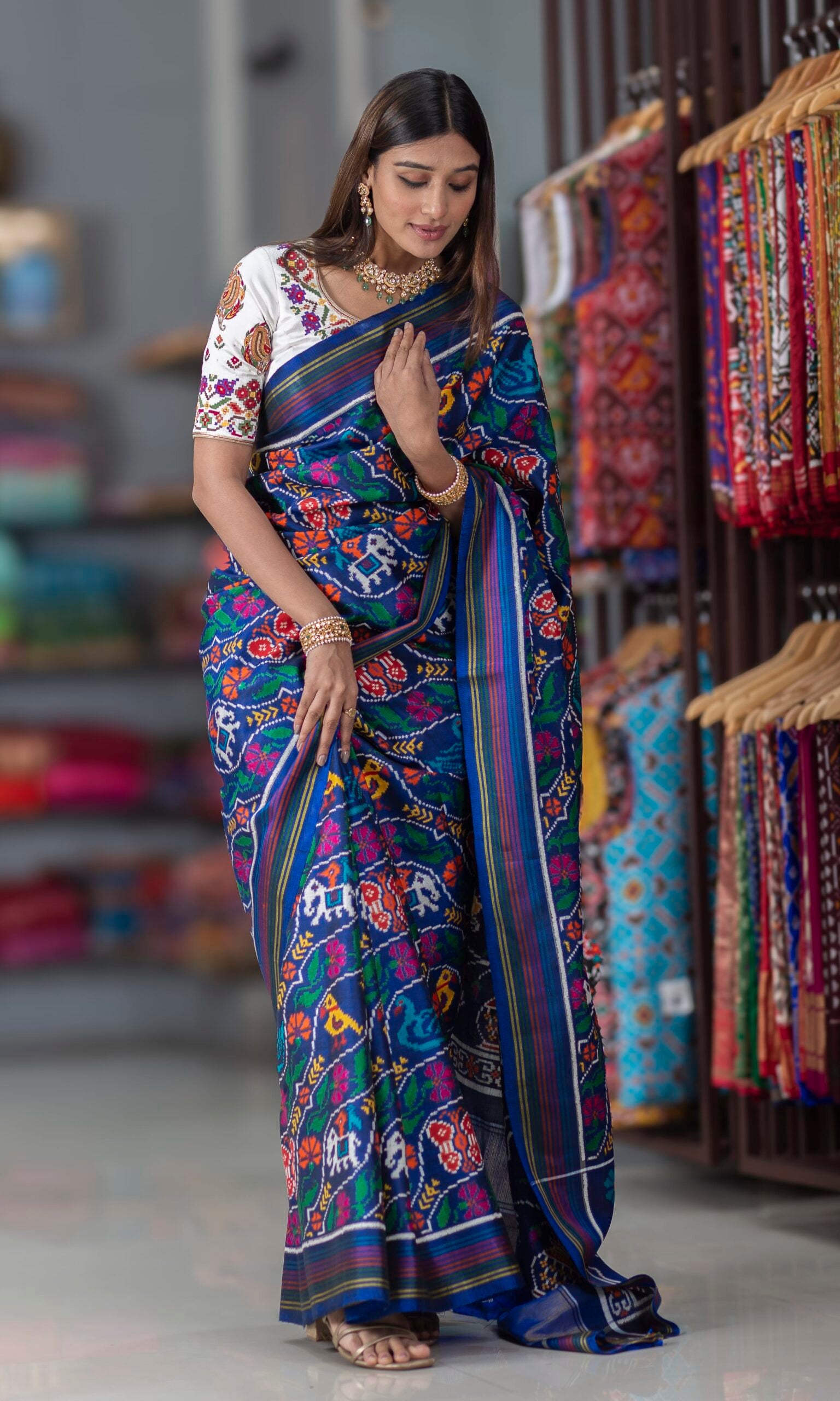 Double Ikat Patola Saree