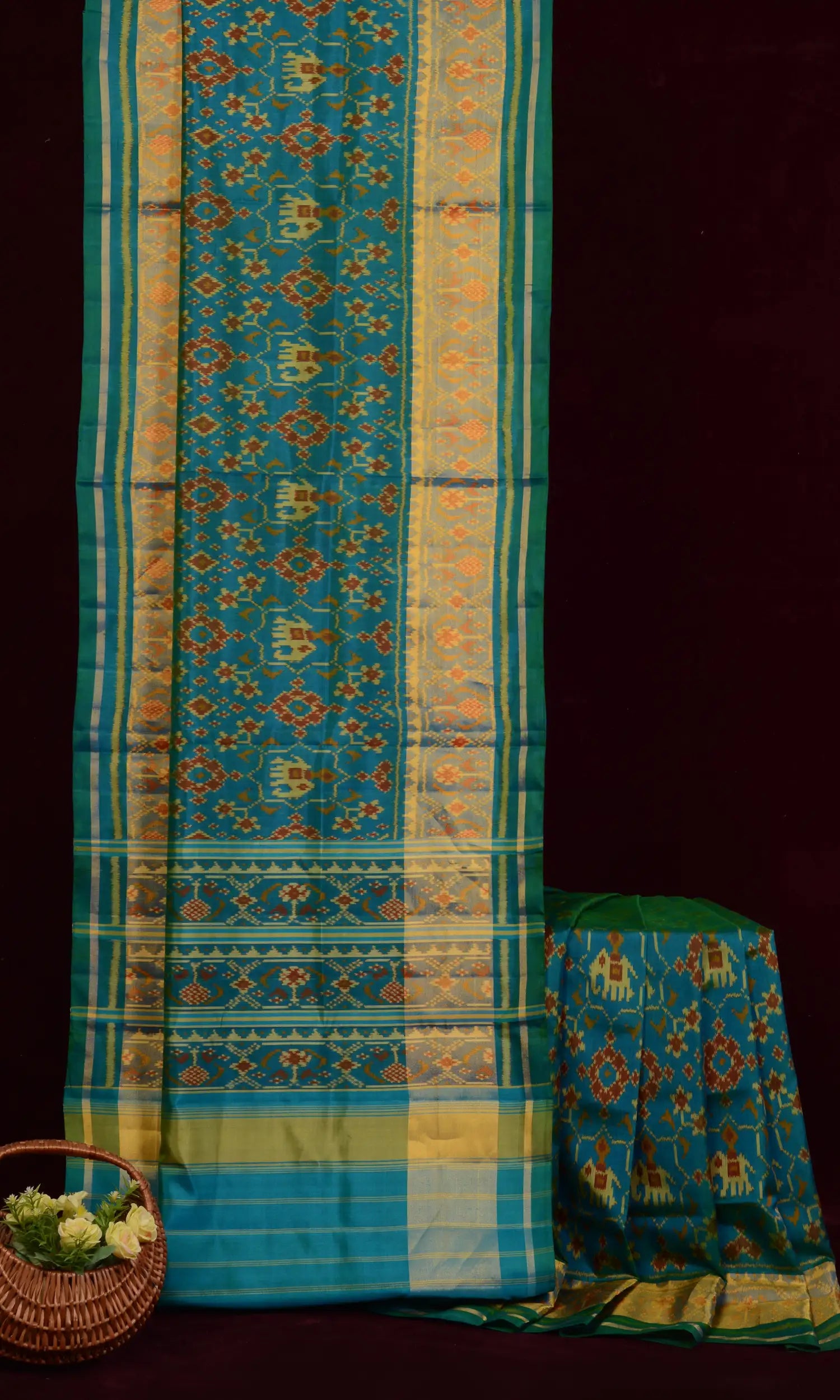 Rajkoti Patola Saree