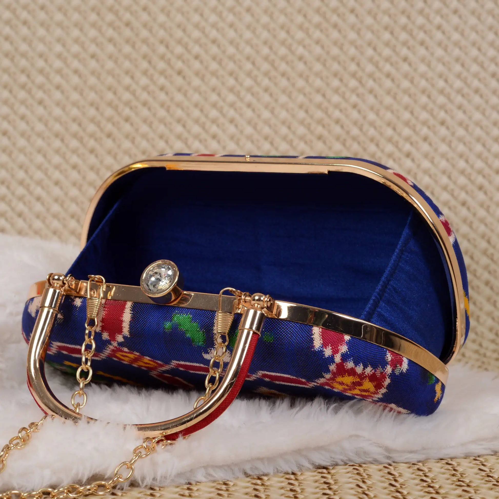 Double Ikat Patola Clutch