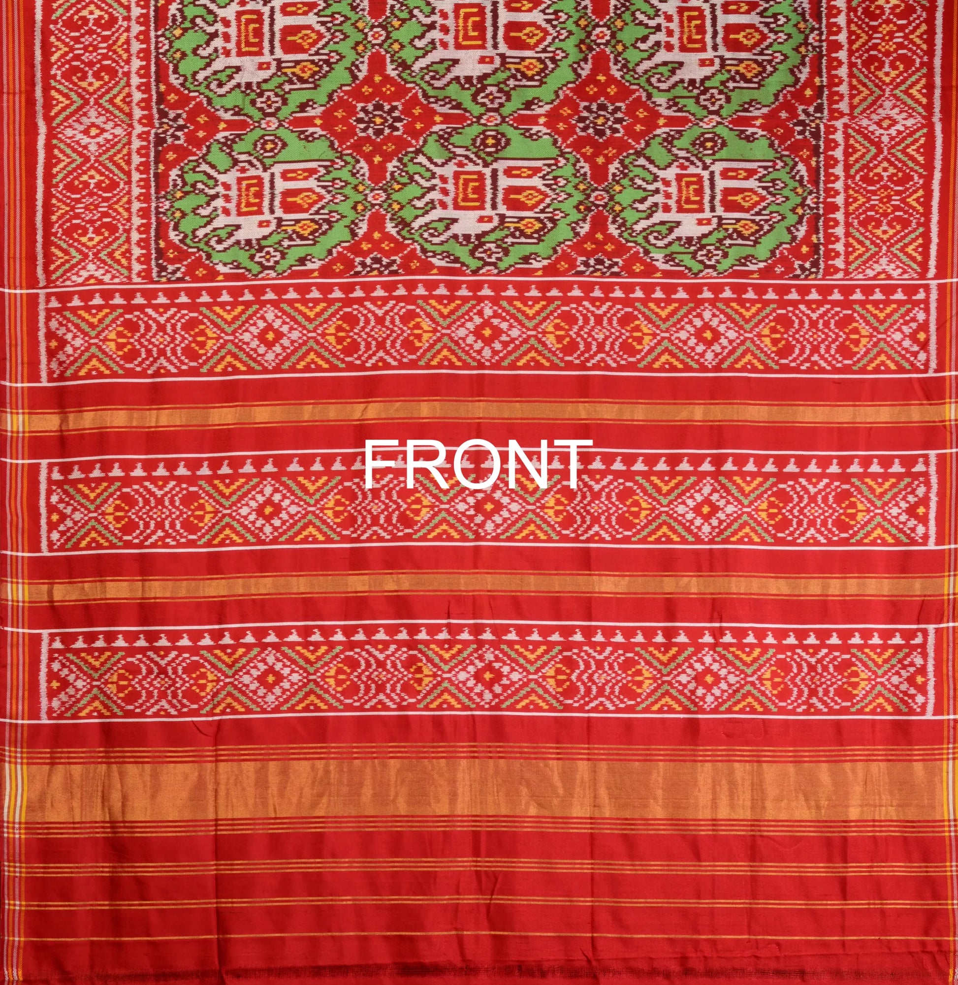 Twill Weave Patola Saree