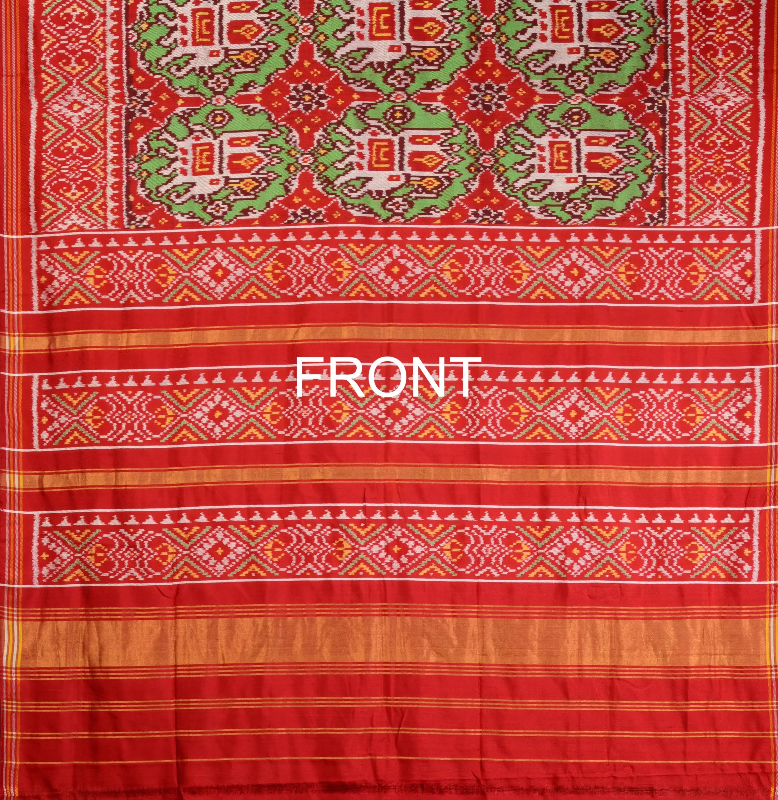 Twill Weave Patola Saree
