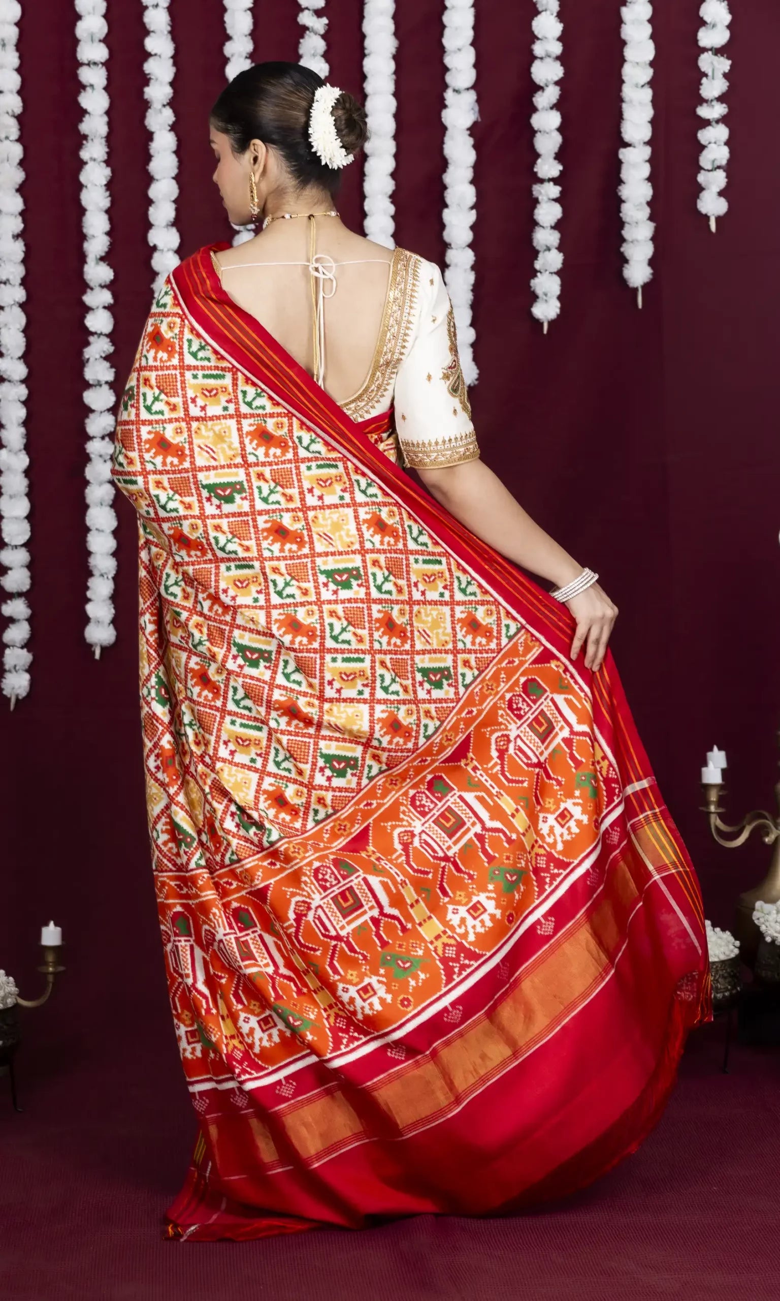 Double Ikat Patola Saree