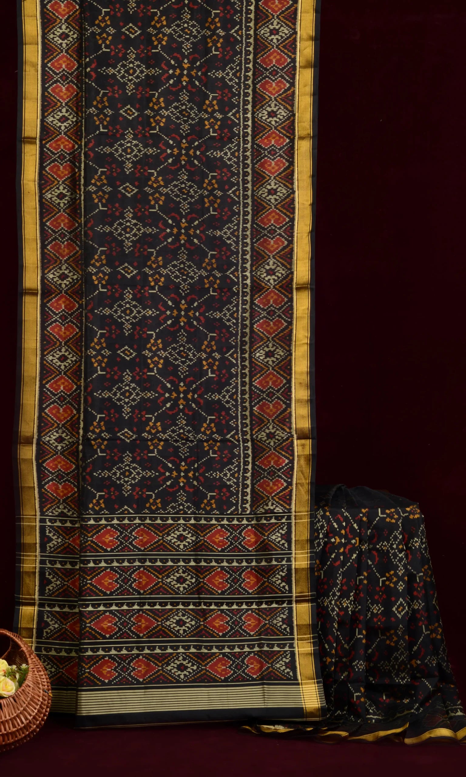 Rajkoti Patola Saree