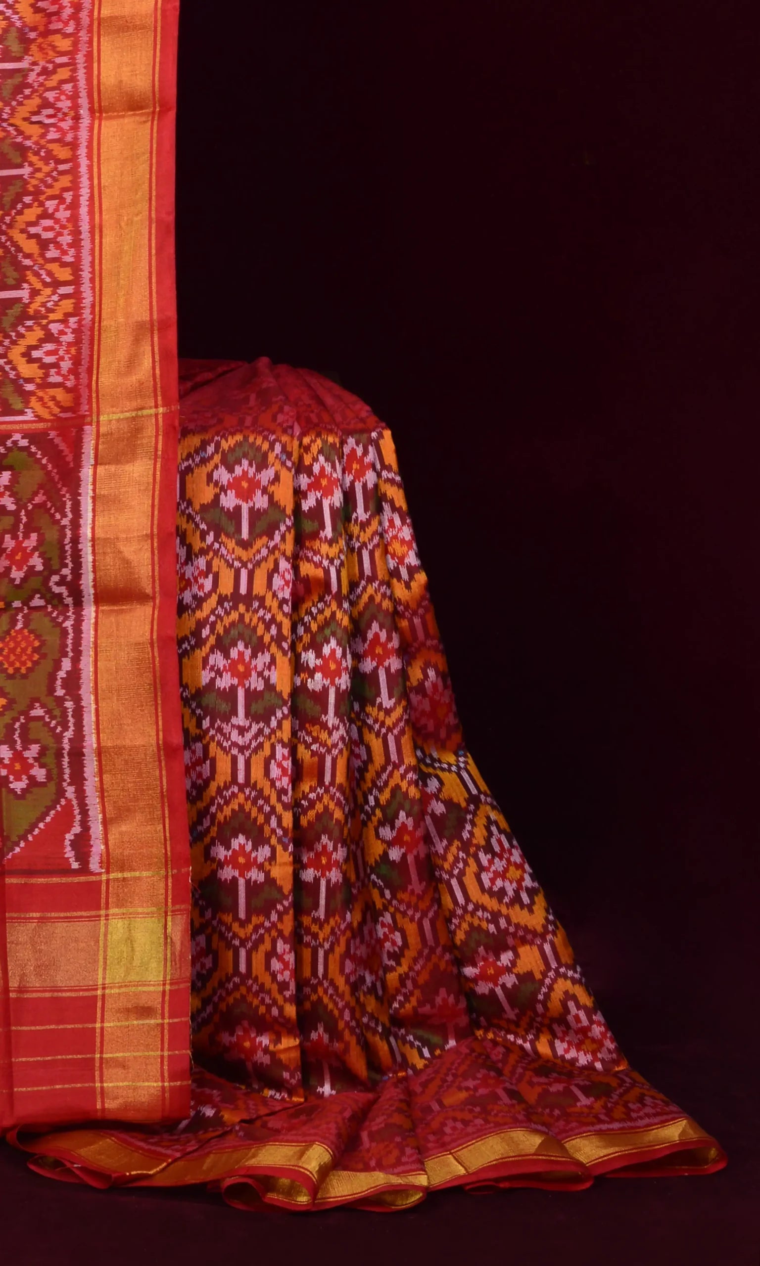 Single Ikat Patola Saree