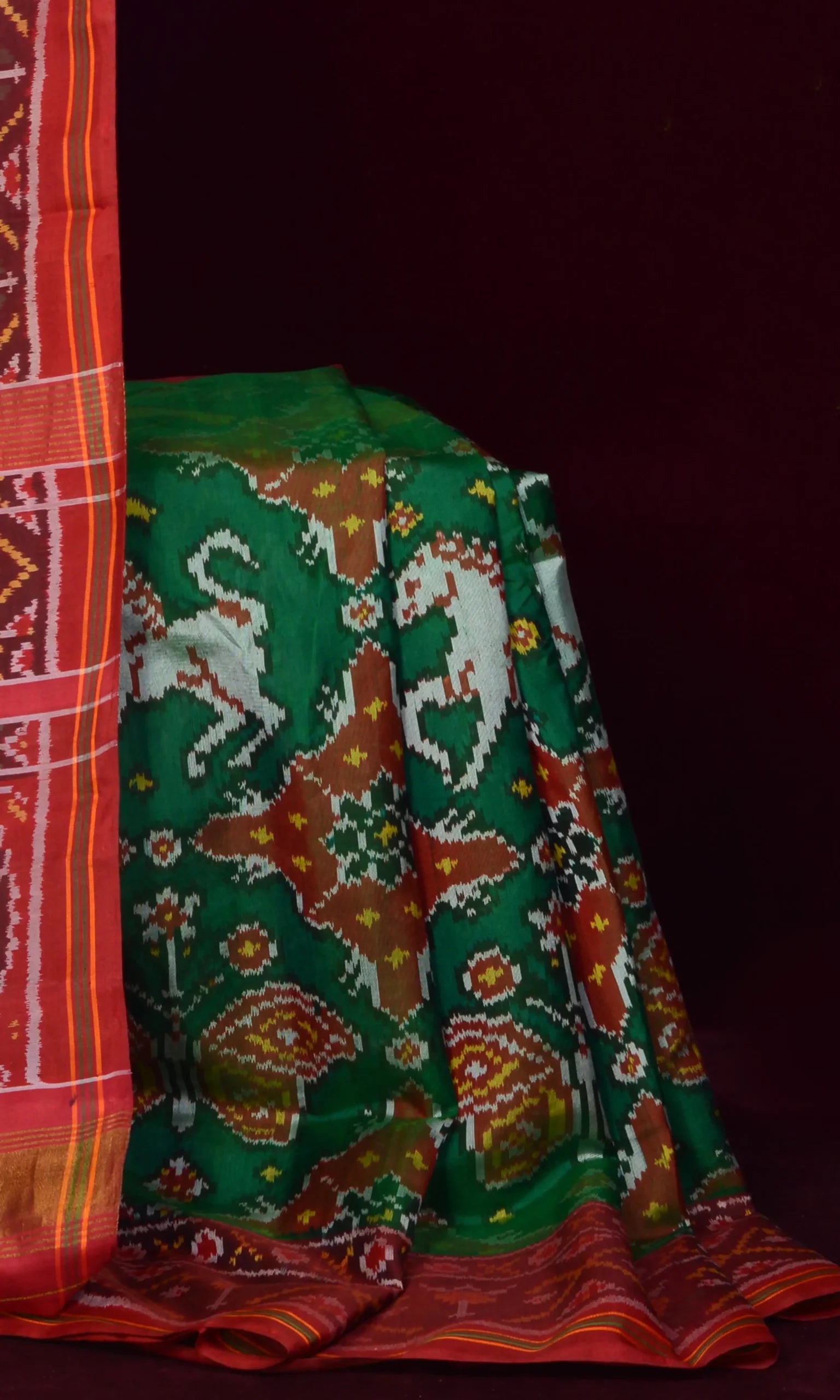 Single Ikat Patola Saree