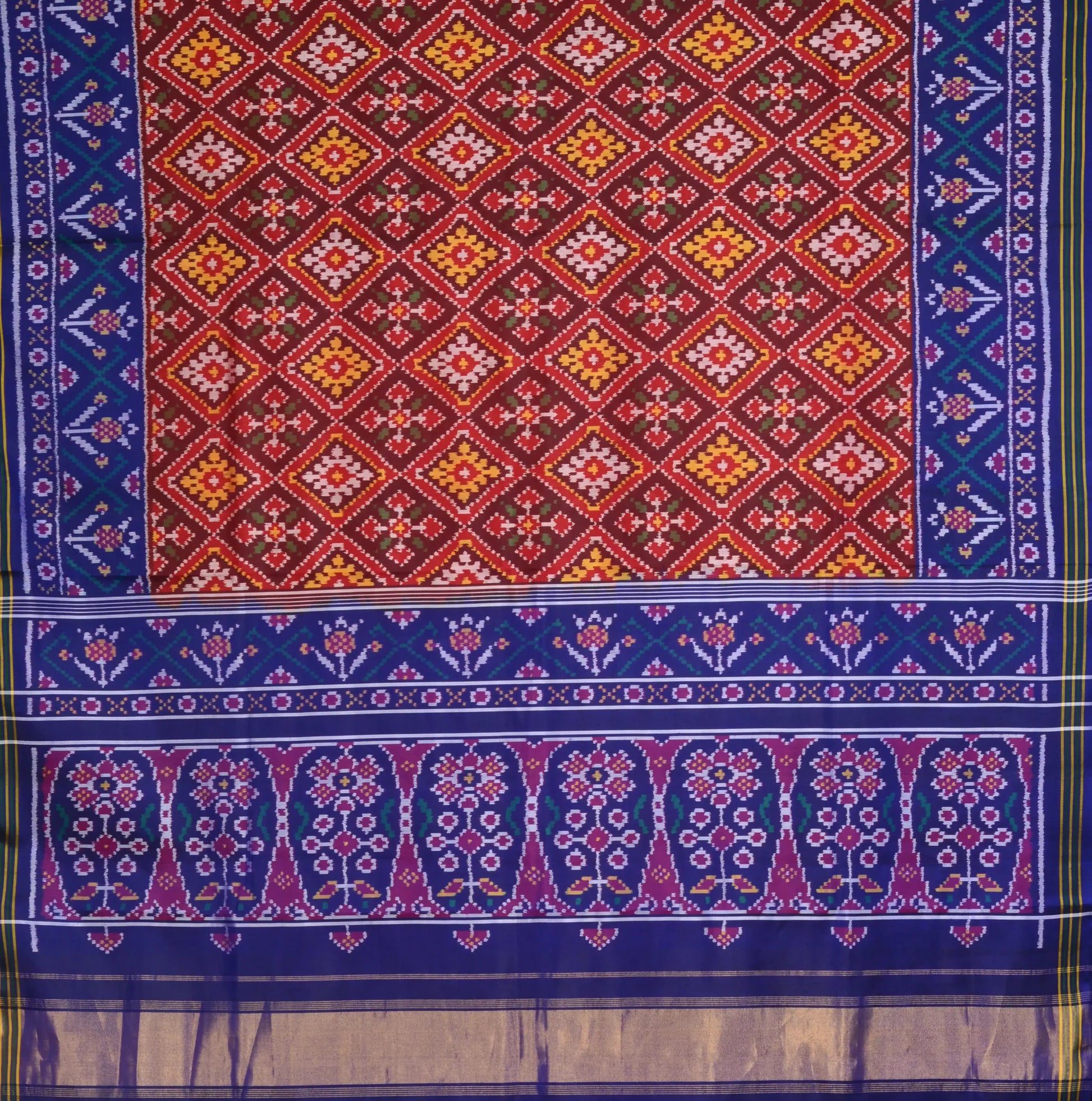 Single Ikat Patola Saree