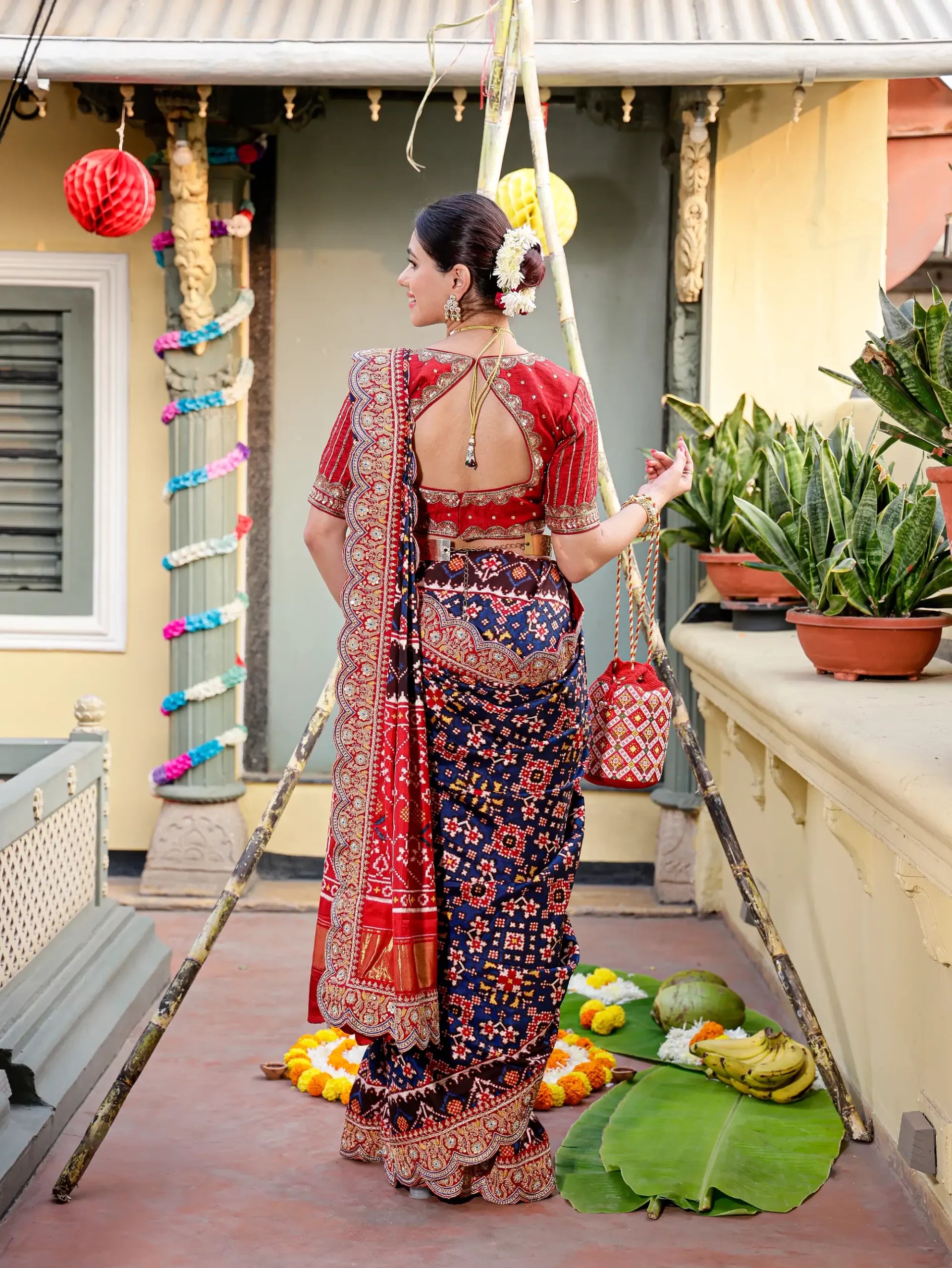 Double Ikat Patola Saree