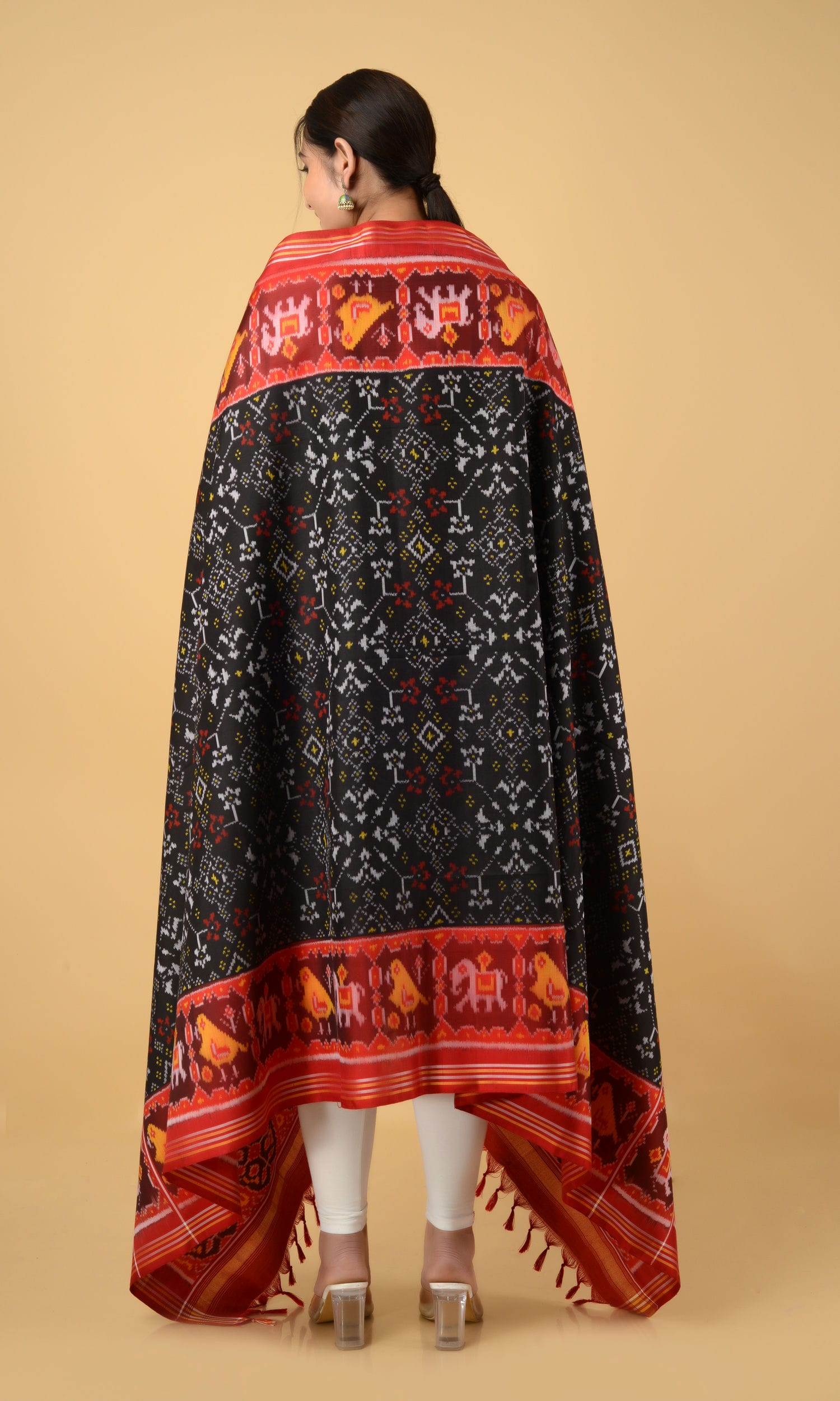 Single Ikat Patola Dupatta Nau Ratan