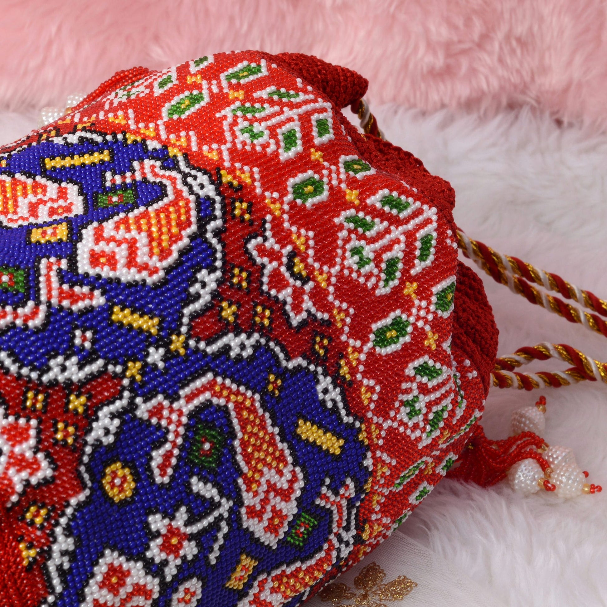 Moti Patola Beaded Batva