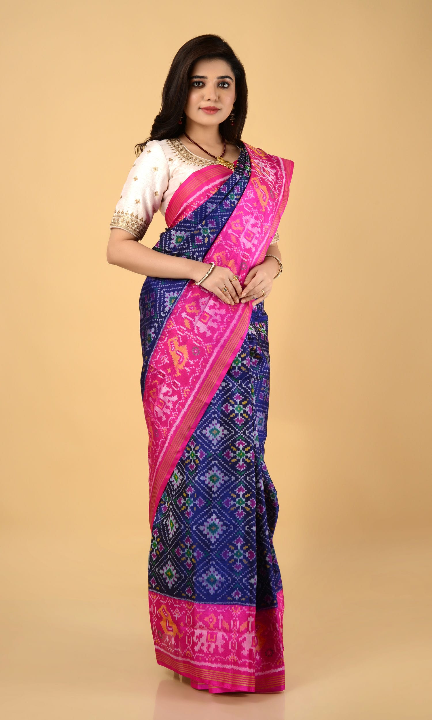 Single Ikat Patola Saree