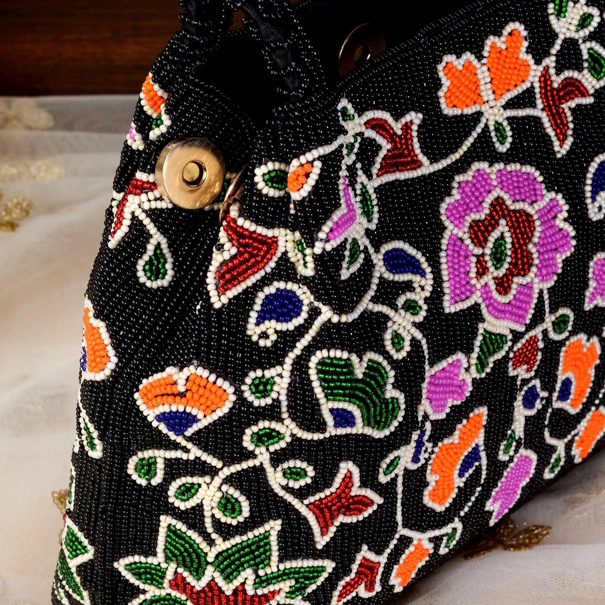 Patola Beaded Batva