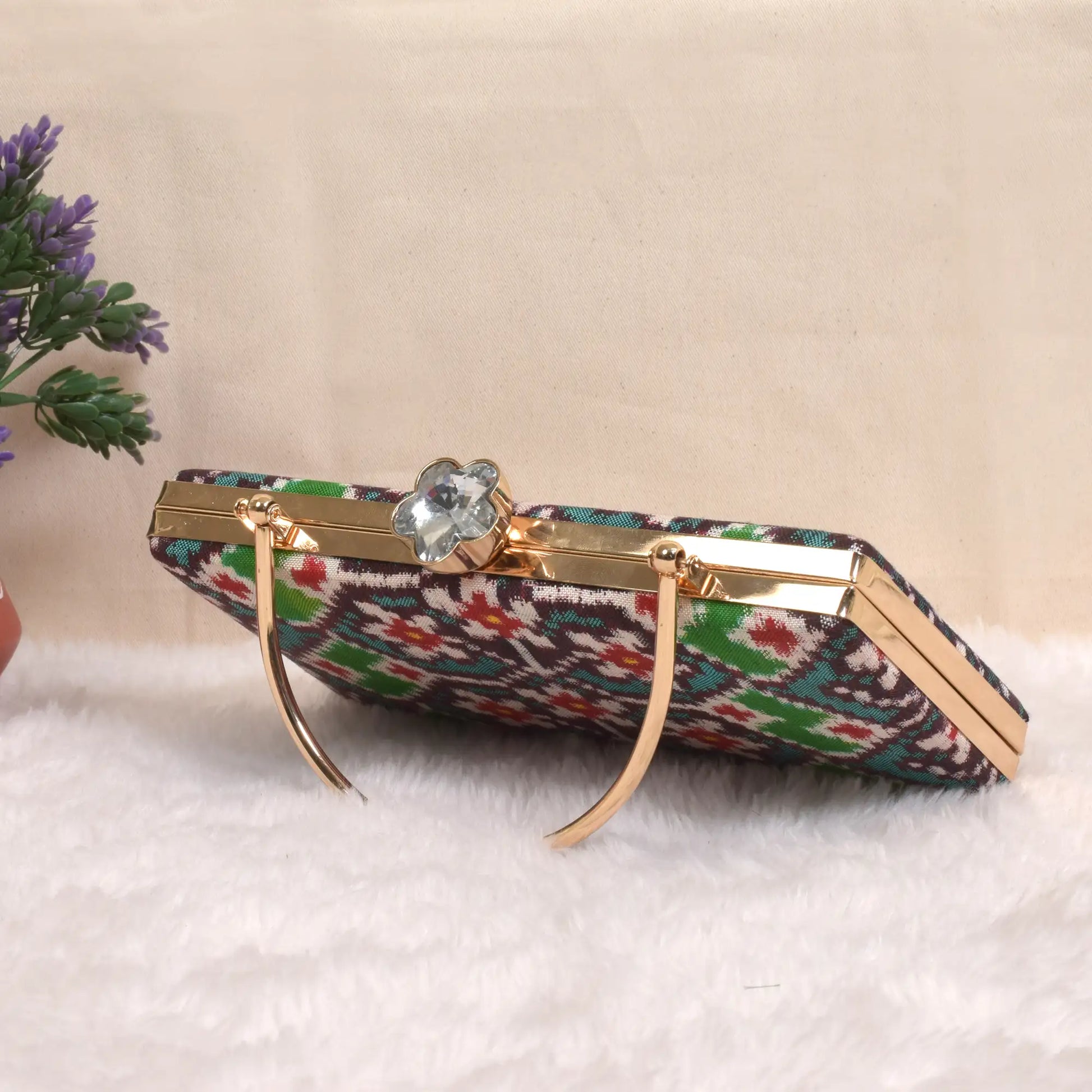 Double Ikat Patola Clutch