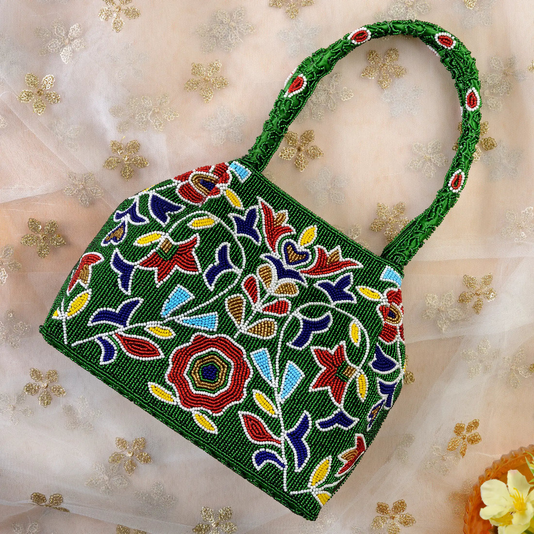 Patola Beaded Batva