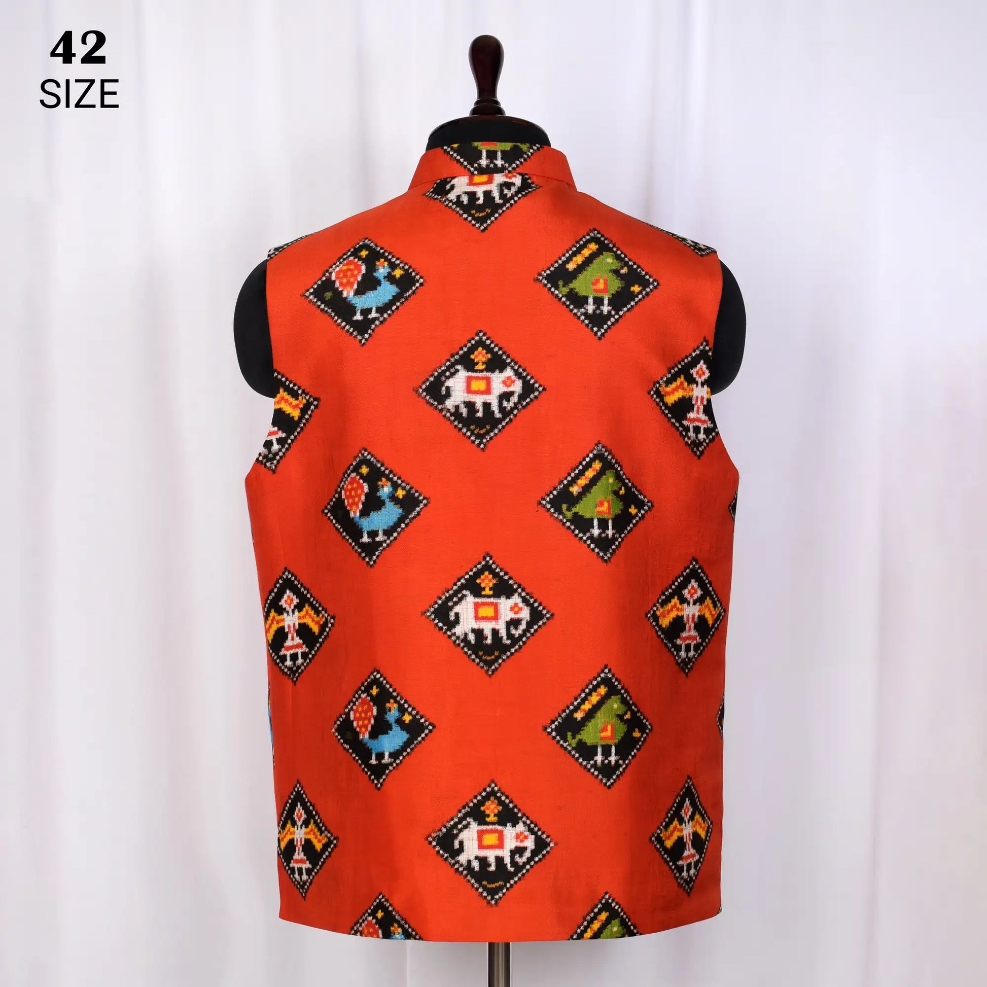 Modi Jacket Double Ikat Patola