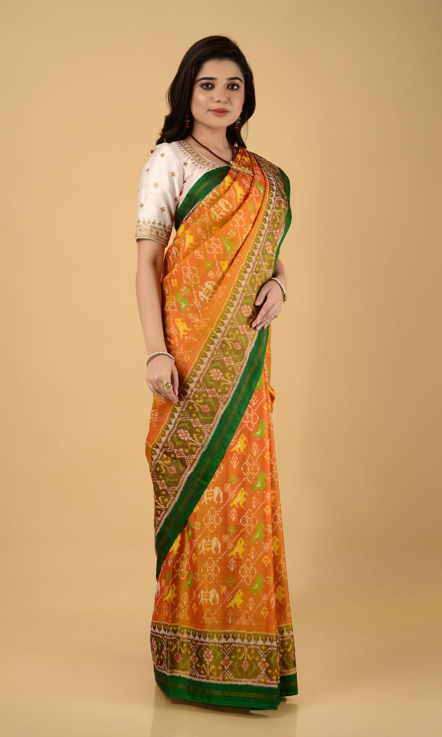 Rajkoti Patola Saree