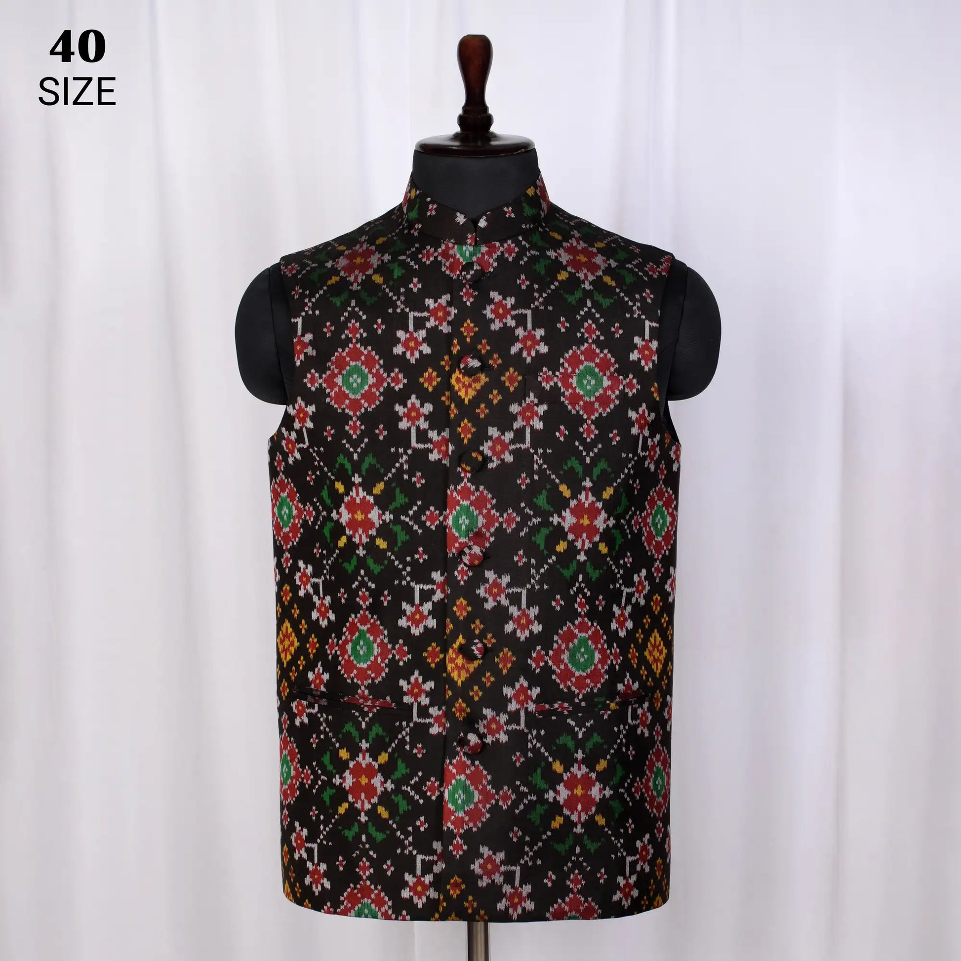 Modi Jacket Single Ikat Patola