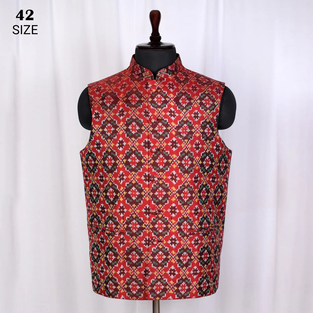 Modi Jacket Single Ikat Patola