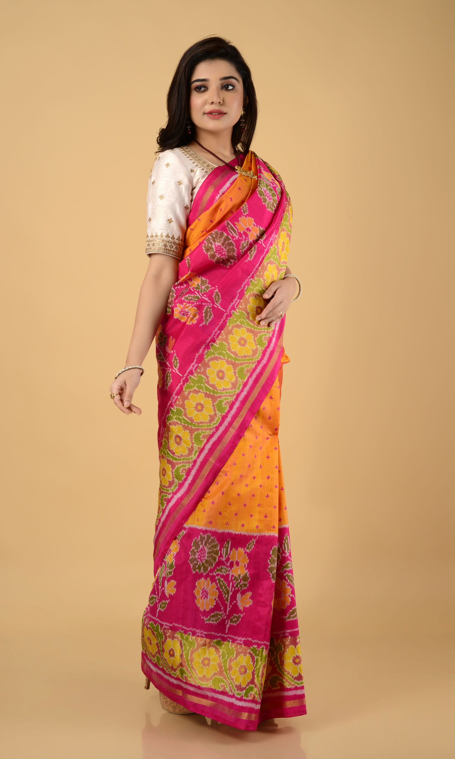 Rajkoti Patola Saree