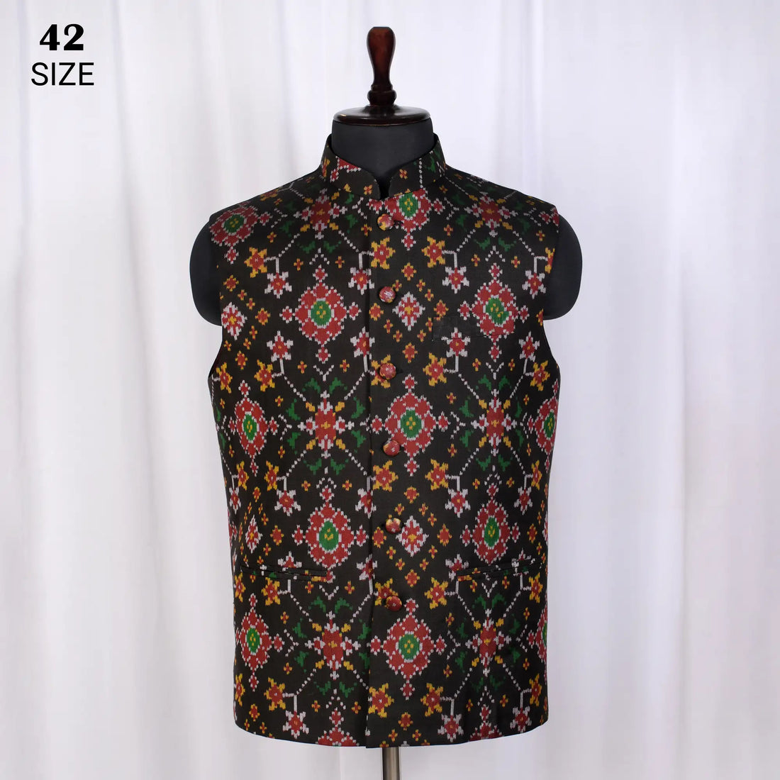 Modi Jacket Single Ikat Patola
