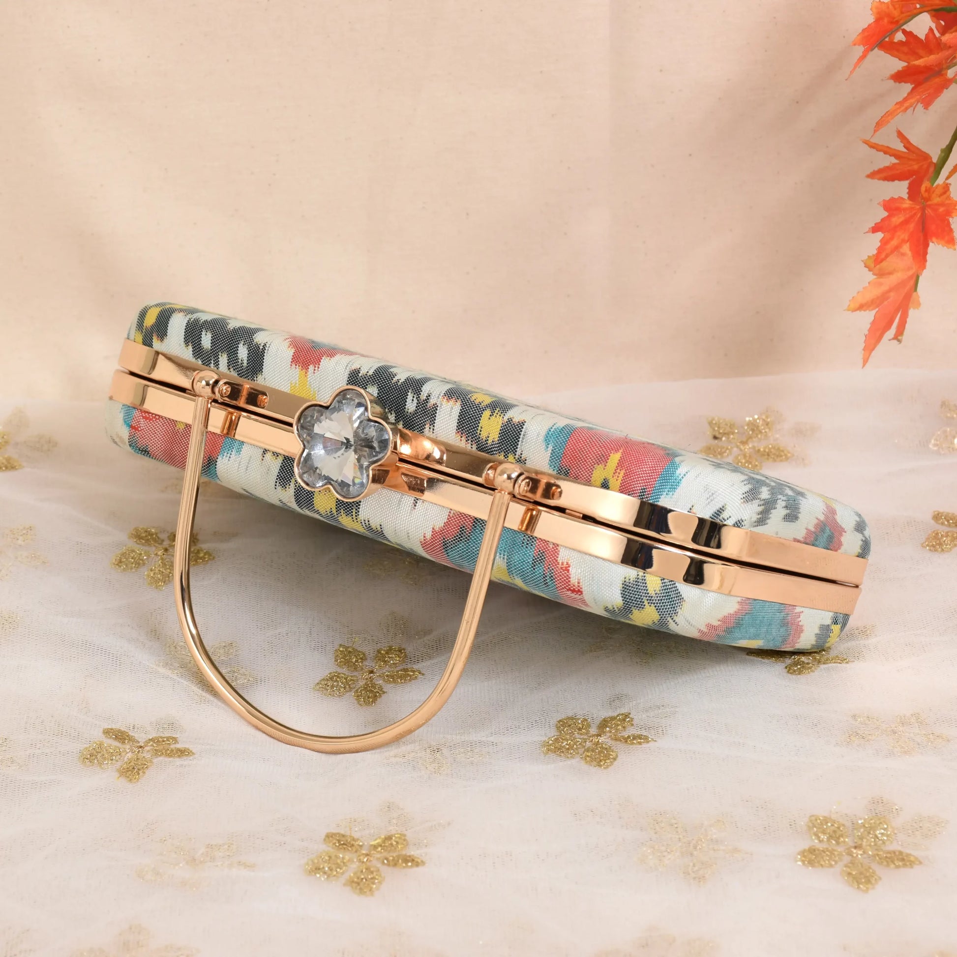 Single Ikat Patola Clutch