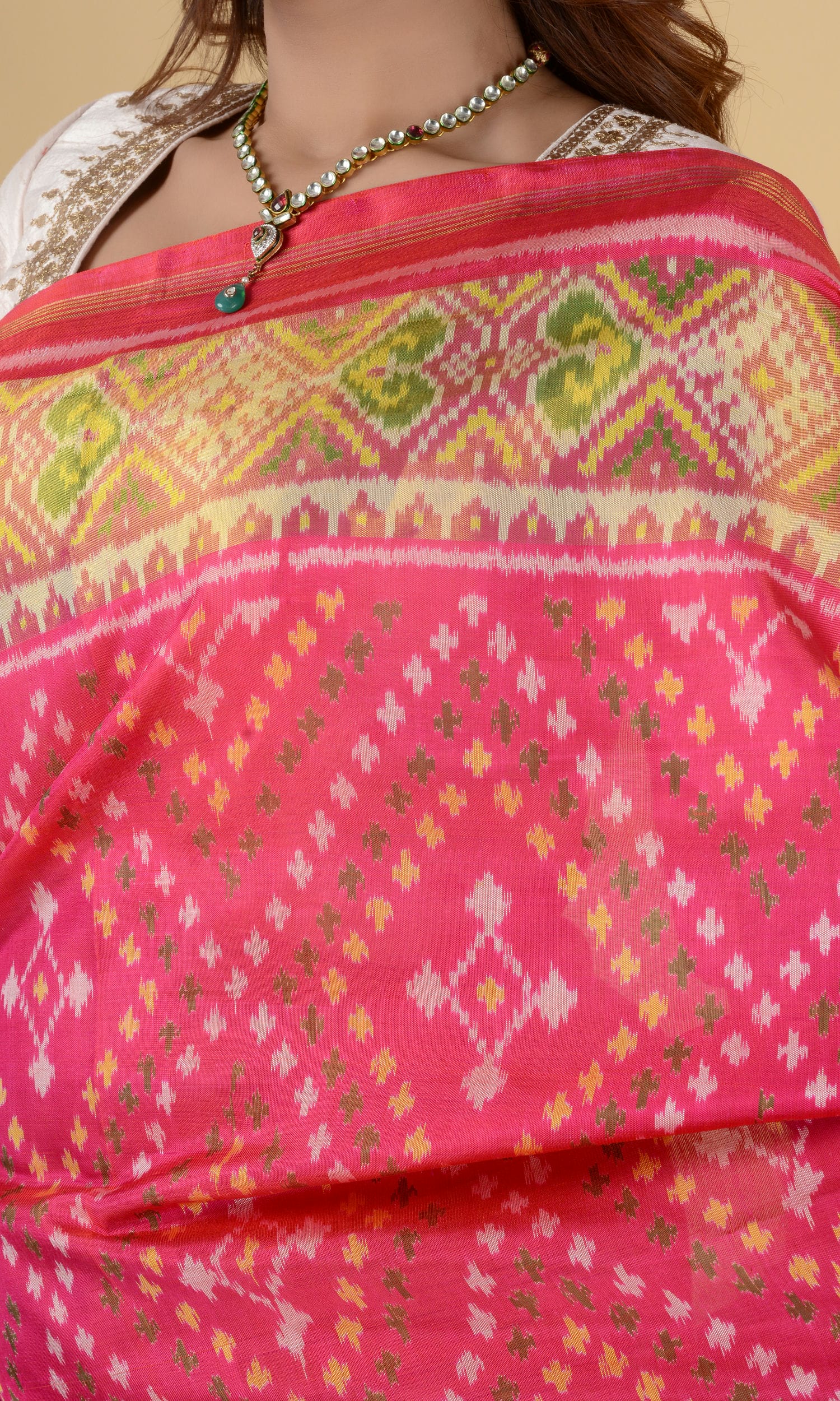 Rajkoti Patola Saree Chanda