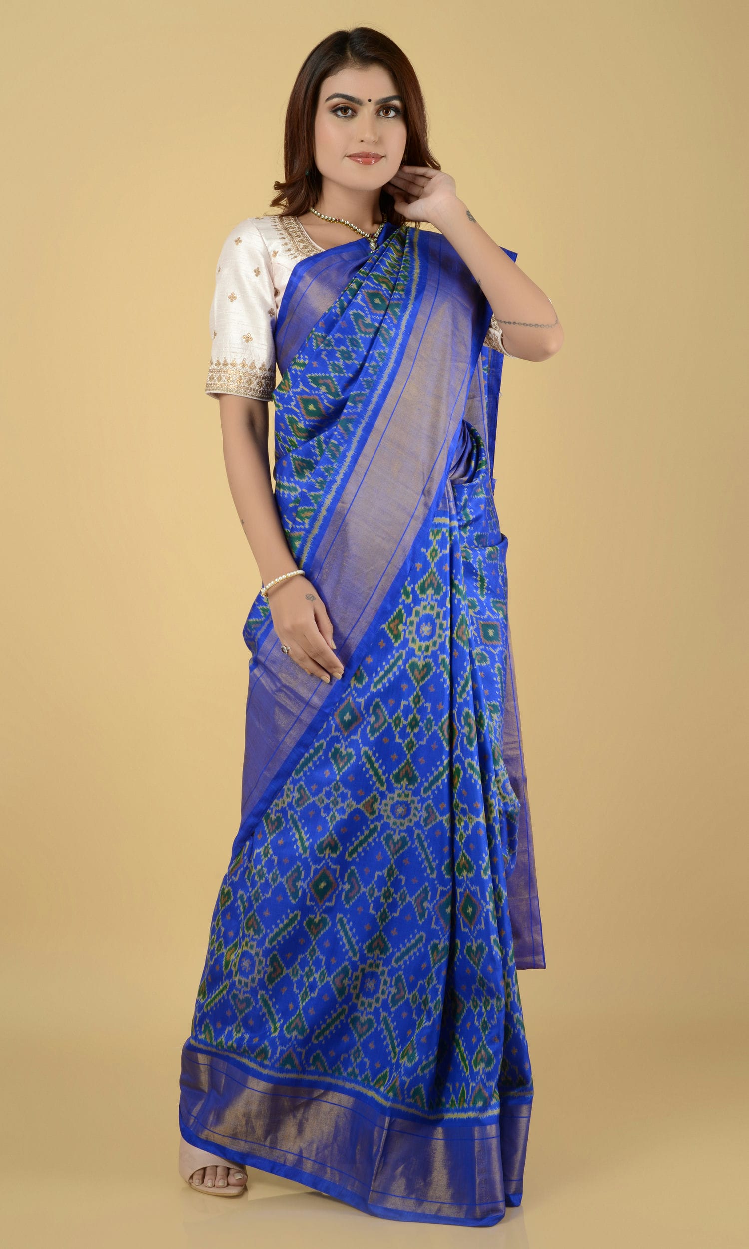 Rajkoti Patola Saree Manekchowk