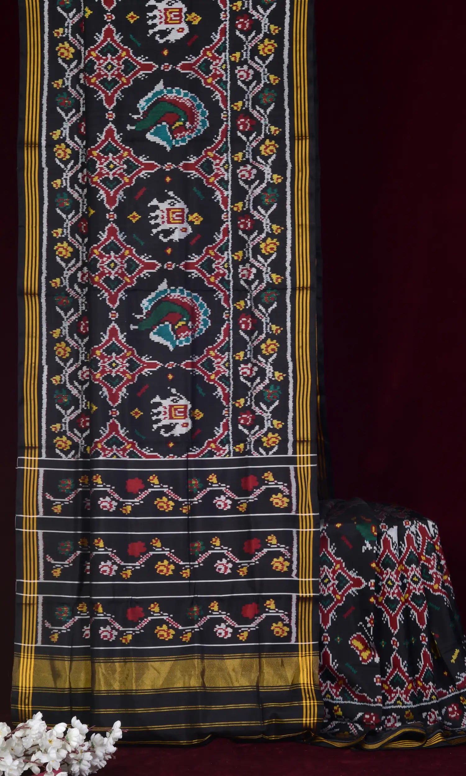 Single Ikat Patola Saree