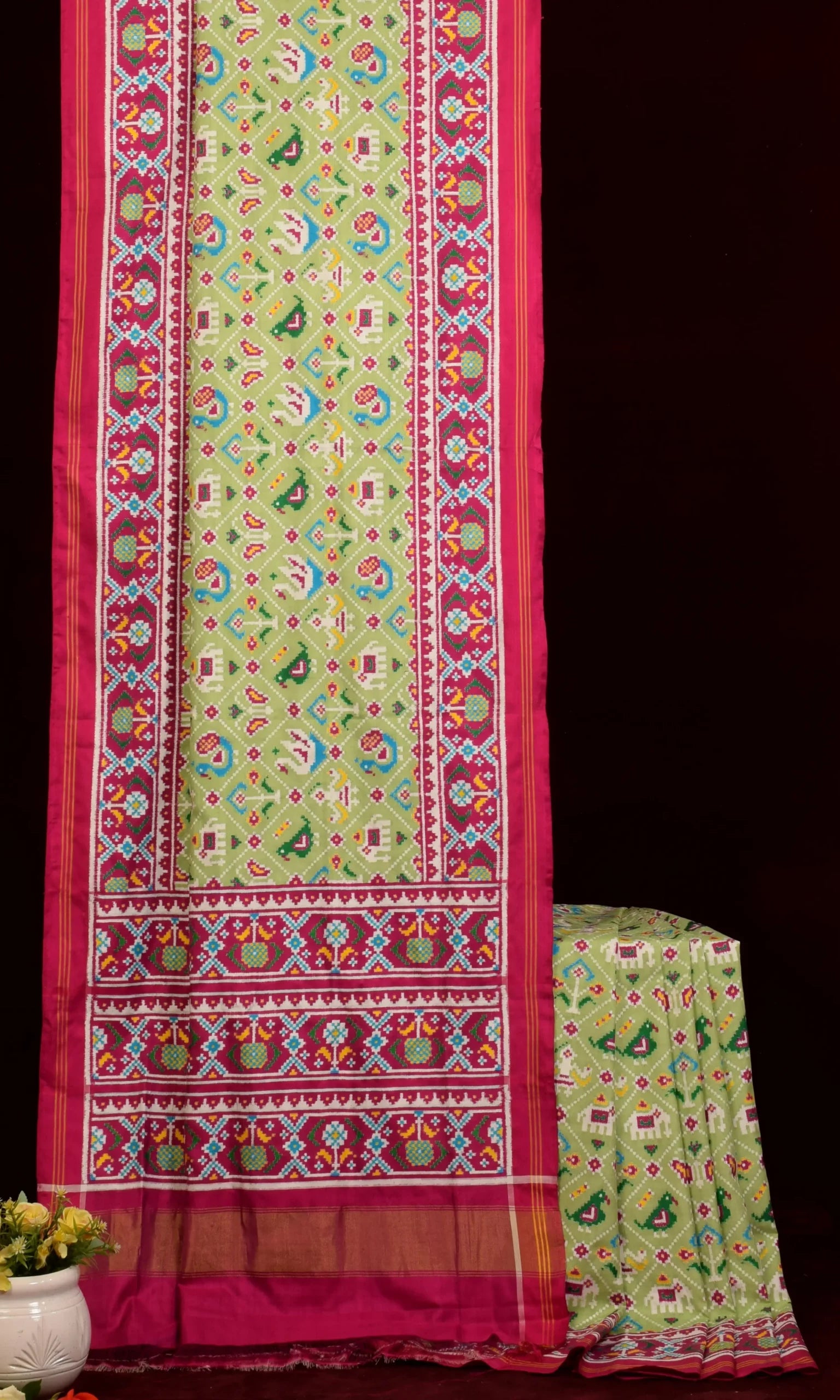 Double Ikat Patola Saree