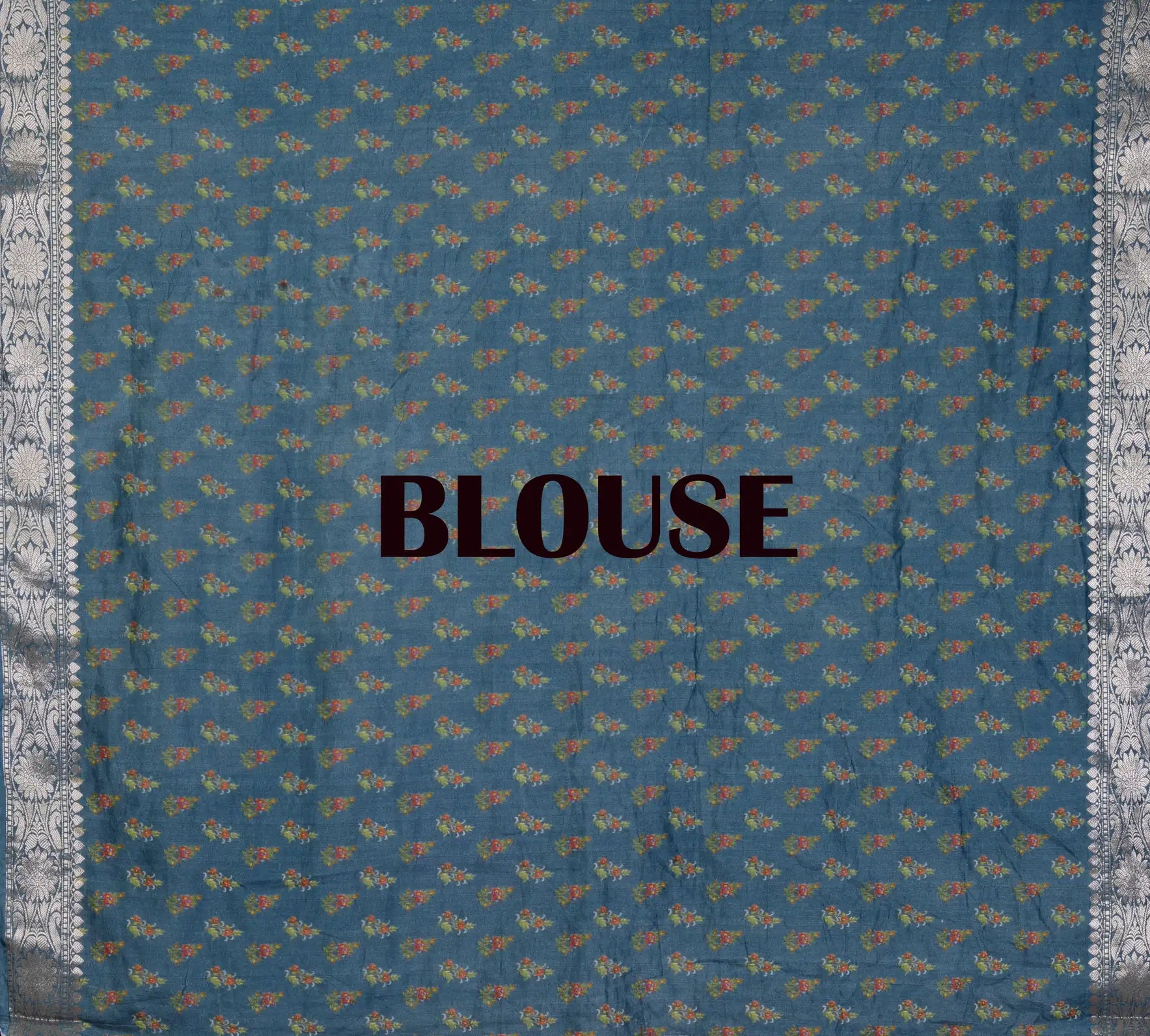 Kanjiwaram With Pichwai Print Bandhani Saree