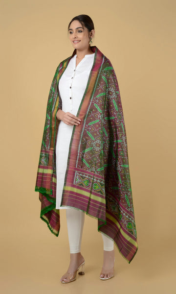 Rajkoti Patola Dupatta Manekchowk