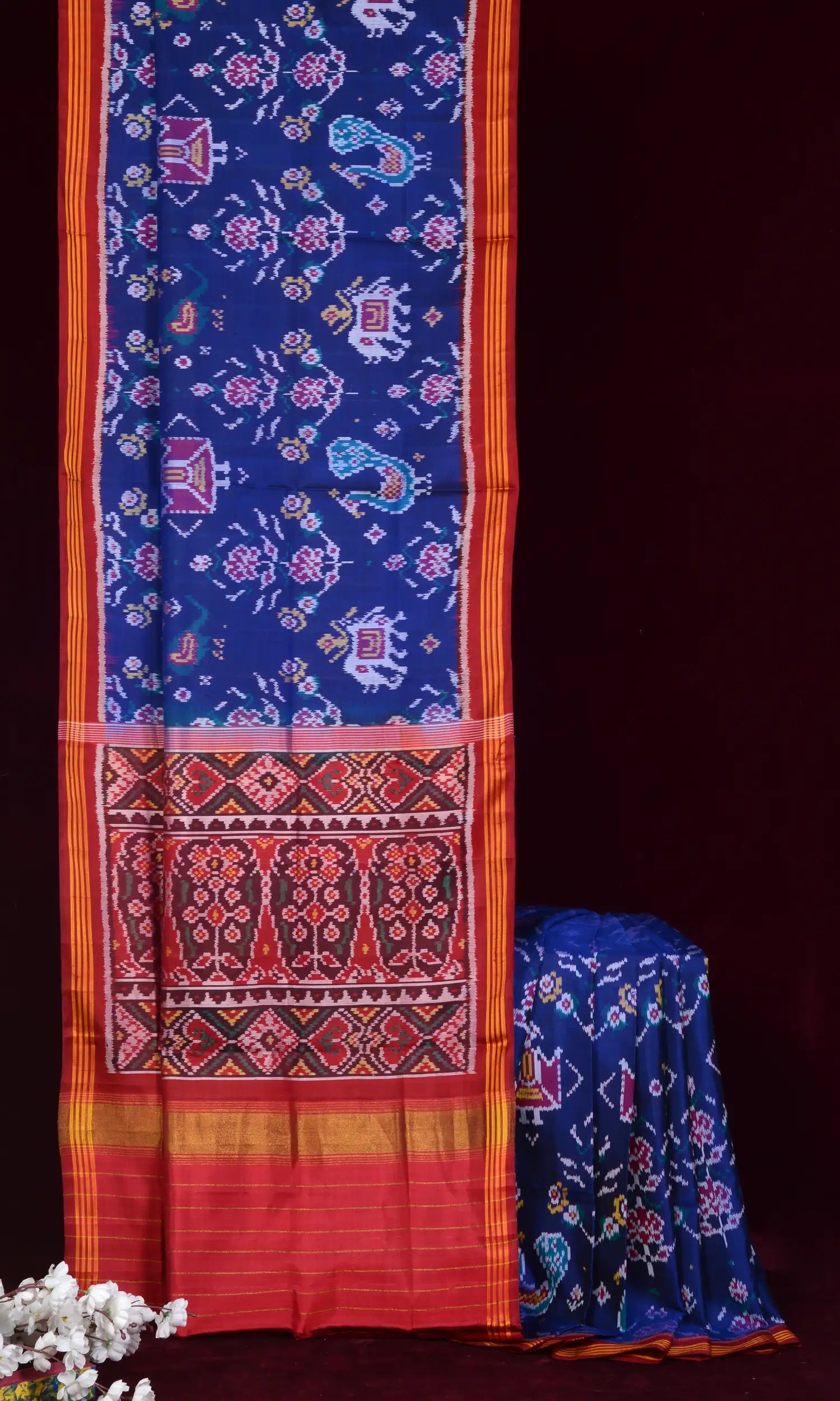 Single Ikat Patola Saree