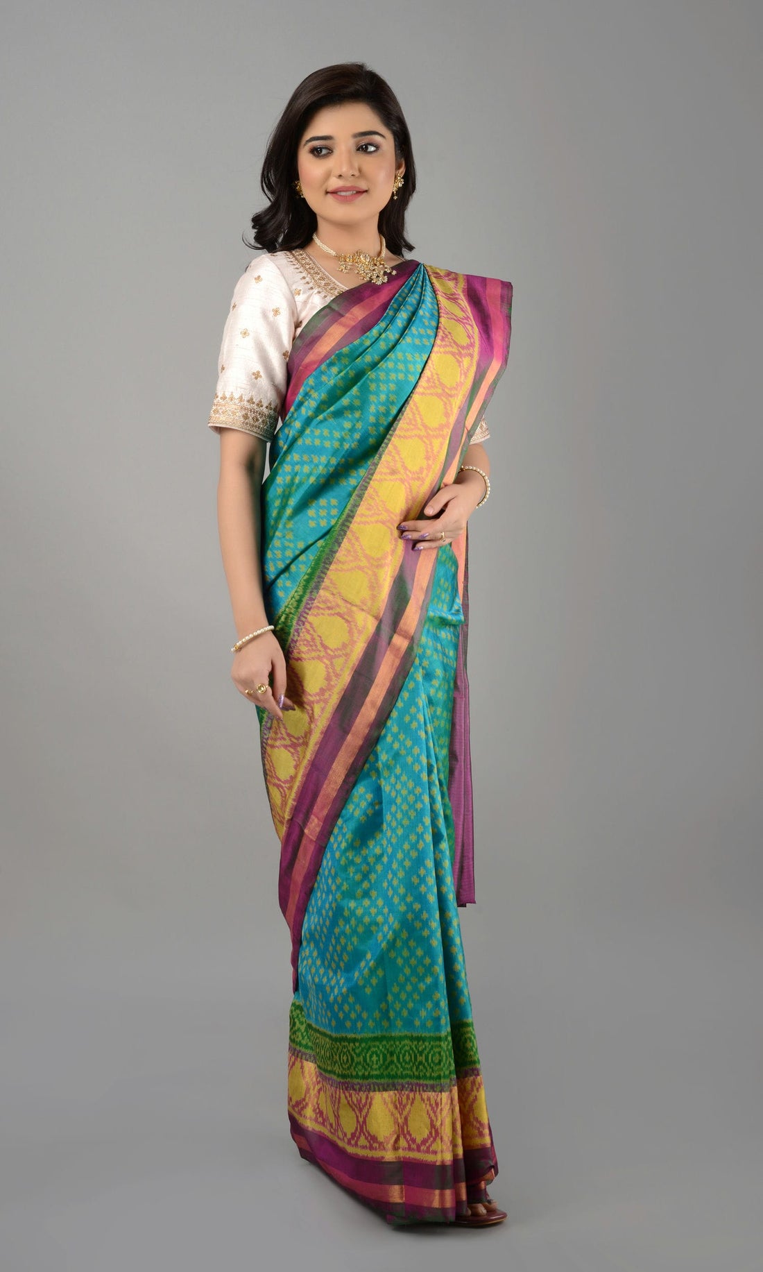 Rajkoti Patola Saree Chanda