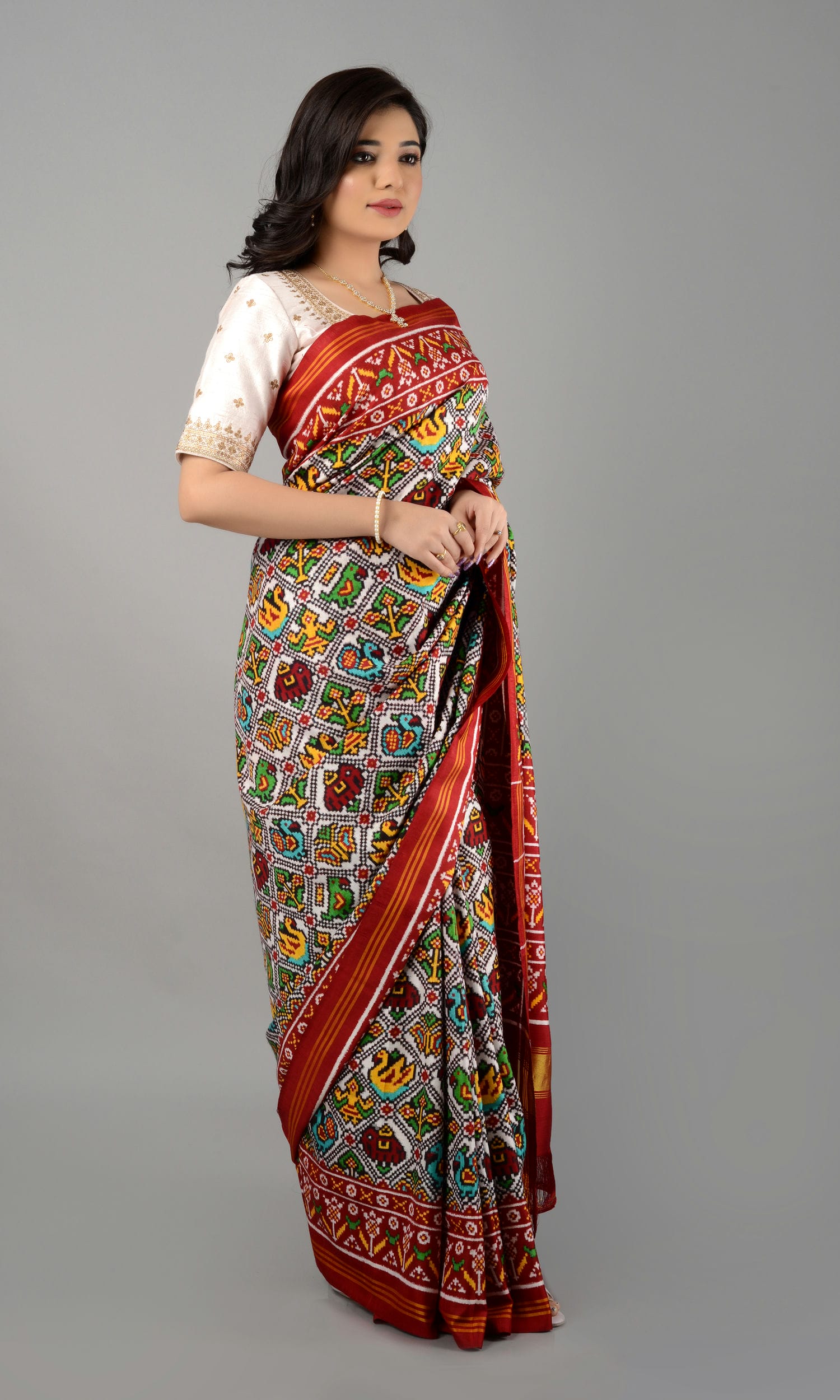 Double Ikat Patola Saree Patola Motifs