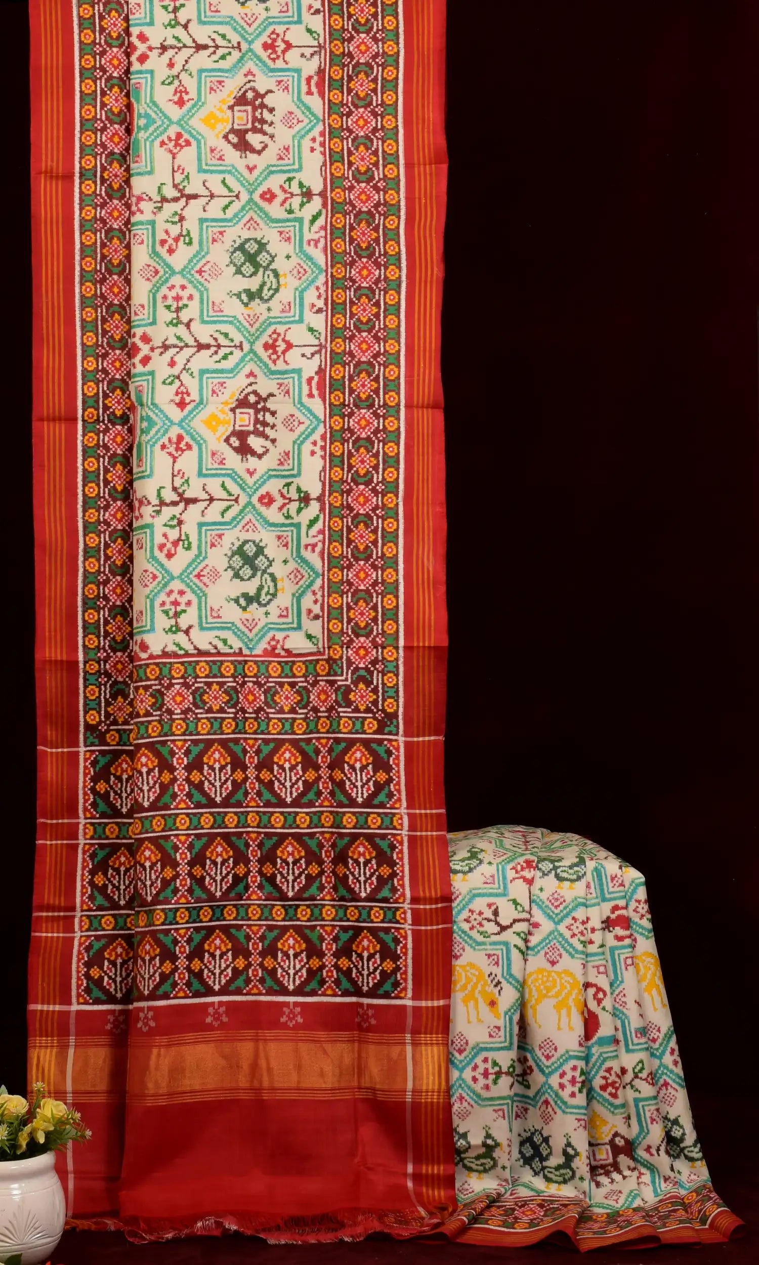 Double Ikat Patola Saree