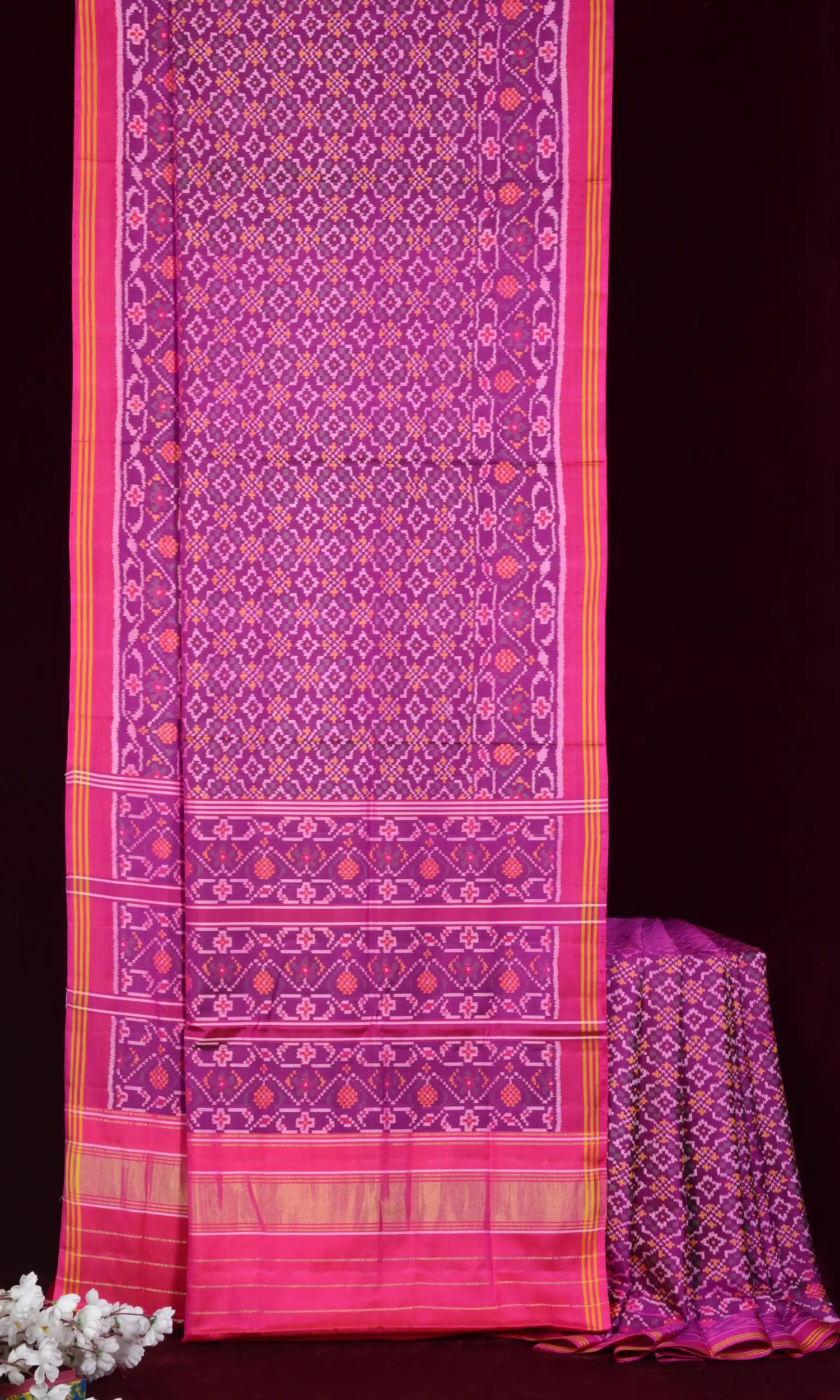 Single Ikat Patola Saree